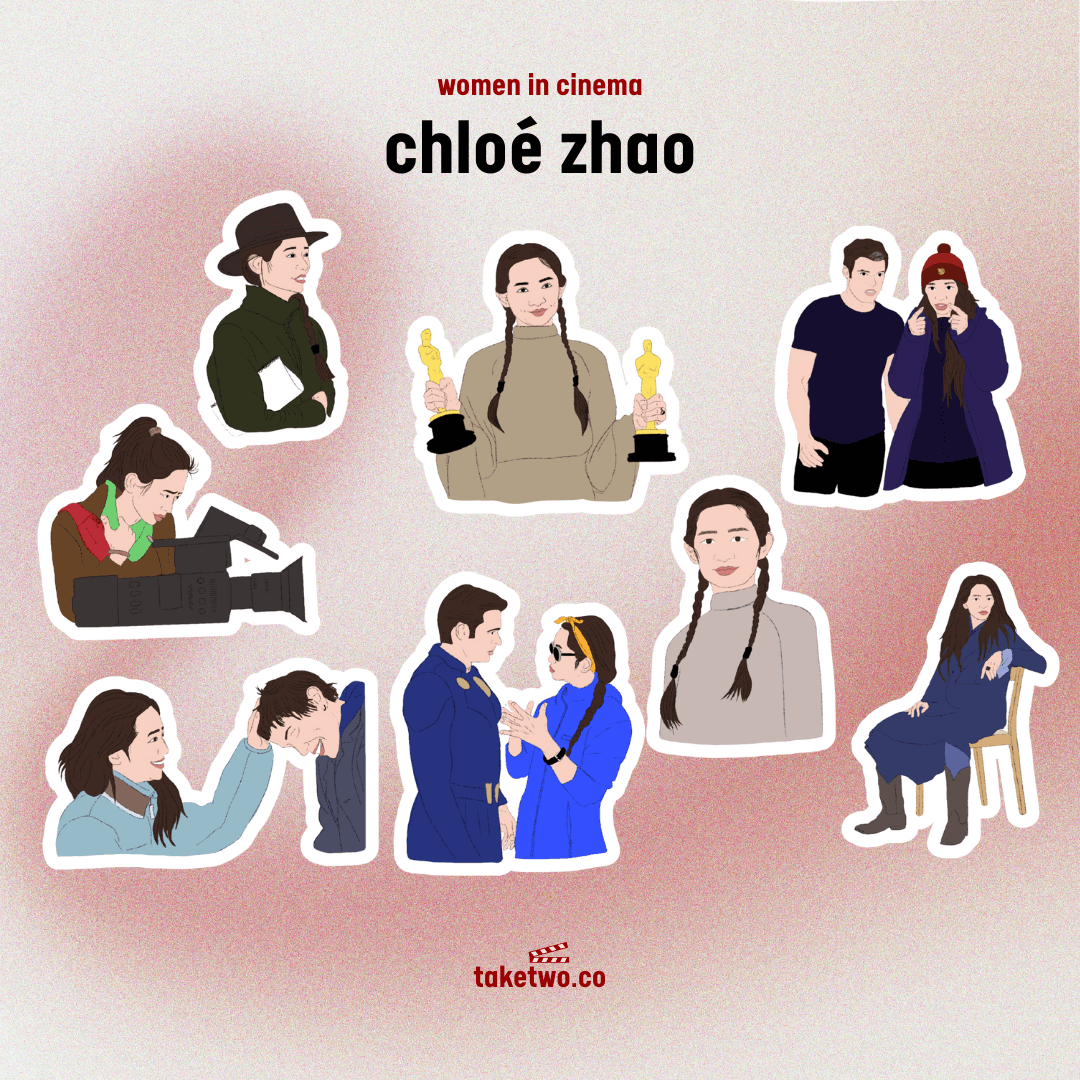 chloé zhao sticker seti