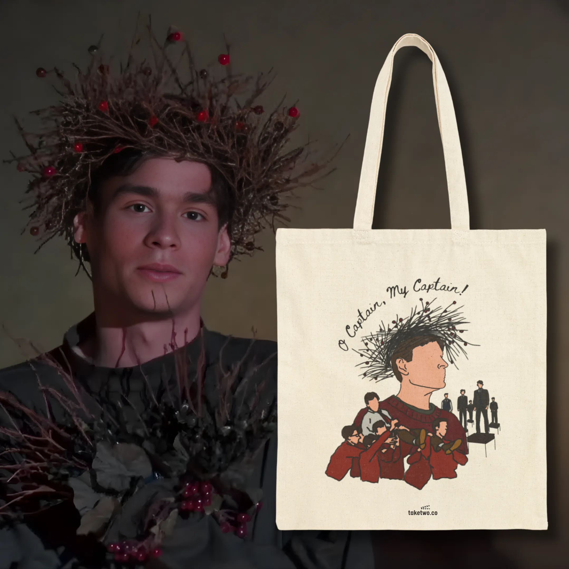 dead poets society totebag