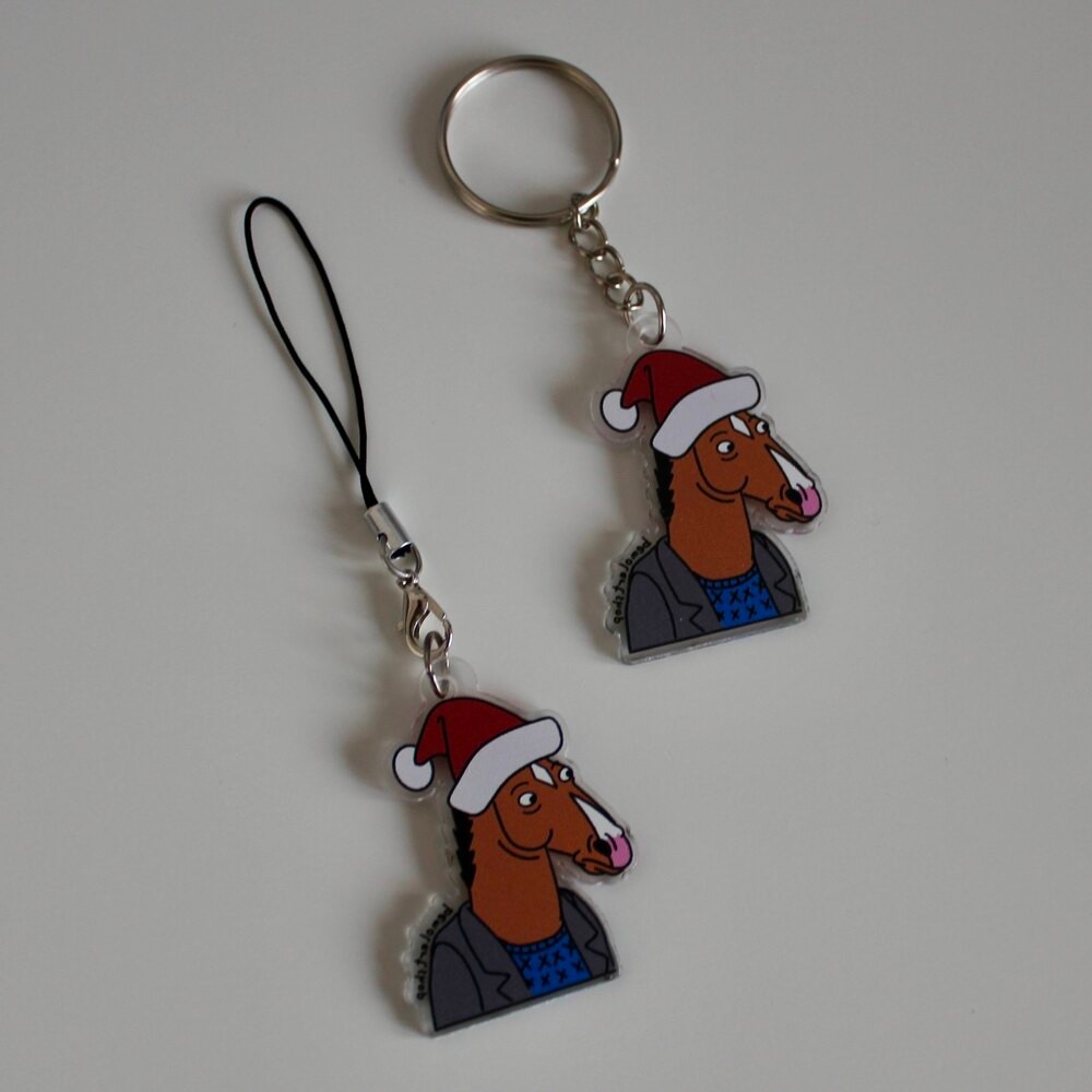bojack horseman anahtarlık/charm