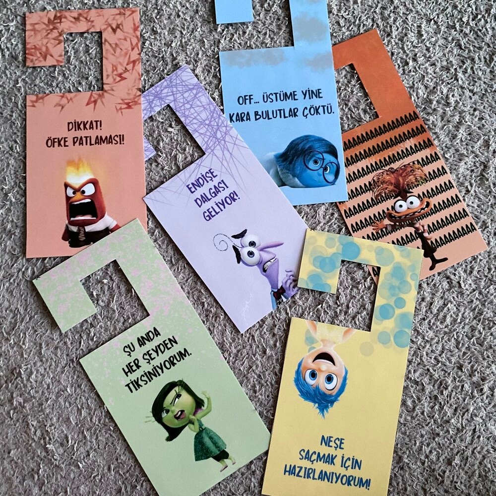 DIY - 6'lı inside out kapı askısı