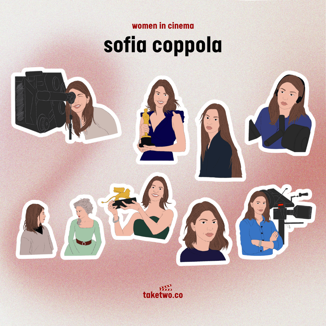 sofia coppola sticker seti