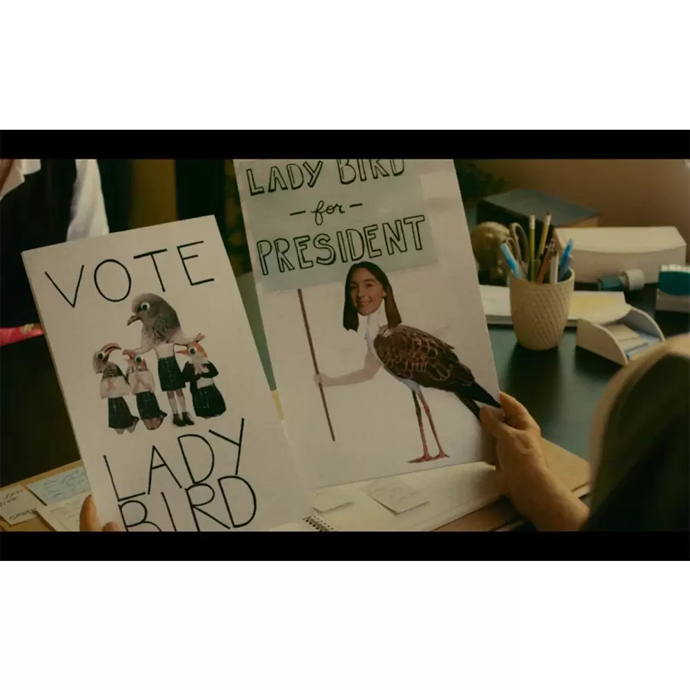 "vote lady bird" kil rozet