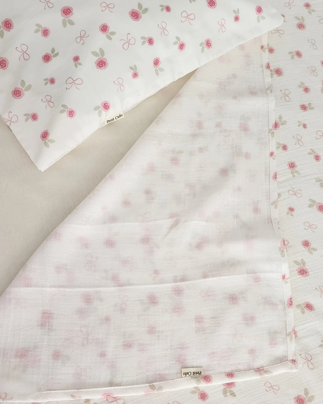 Müslin Battaniyeli Bebek Nevresim Takımı  - Fiyonk