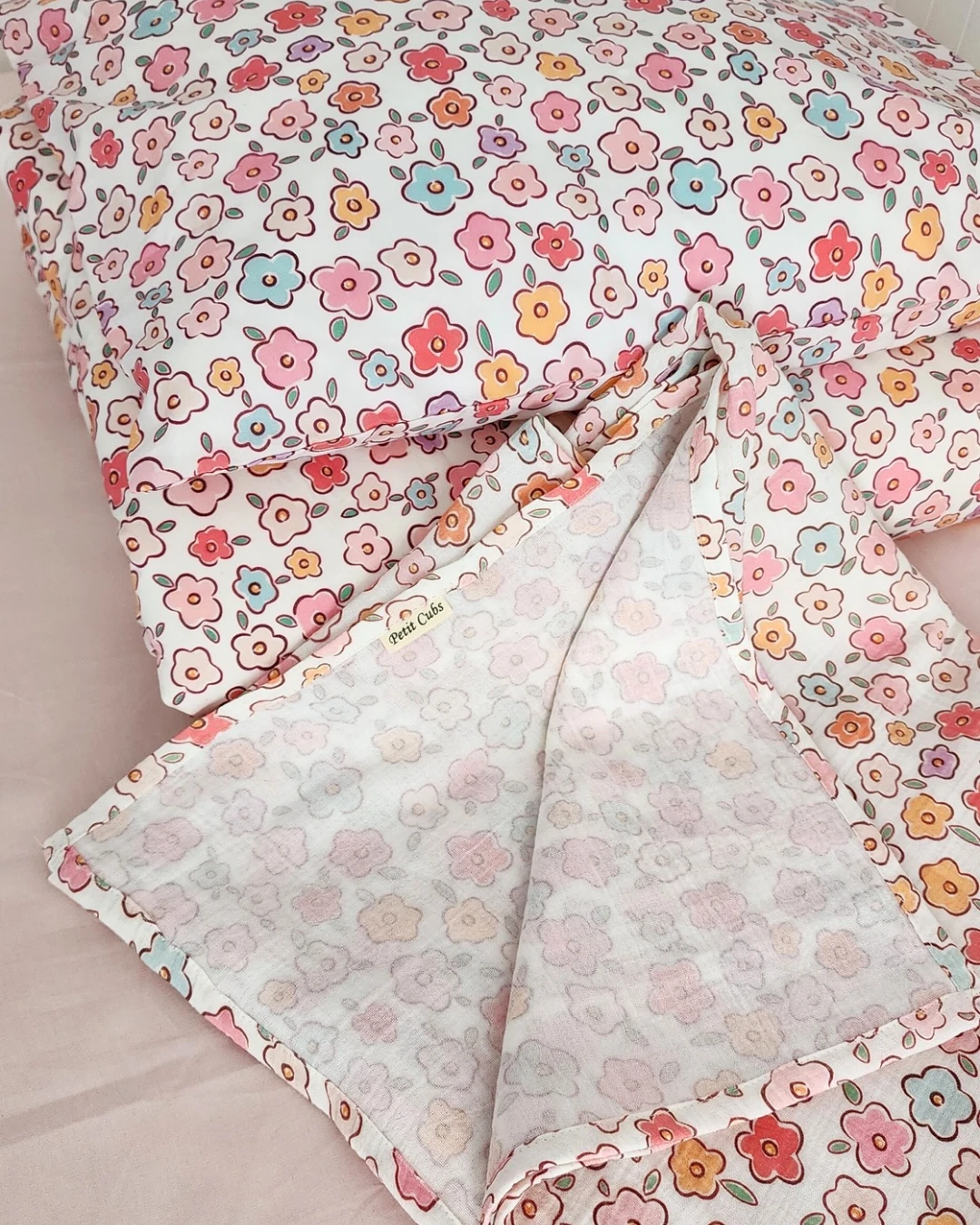 Müslin Battaniyeli Bebek Nevresim Takımı 