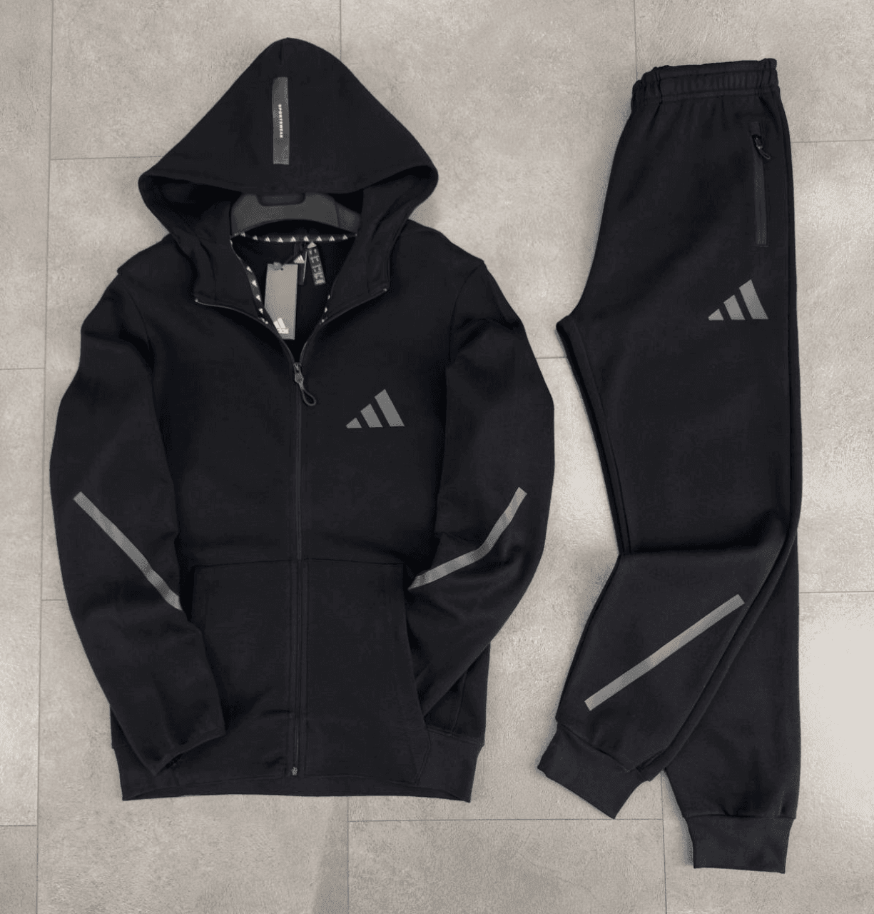 Leo Messi x Adidas Zne Tracksuit - Siyah