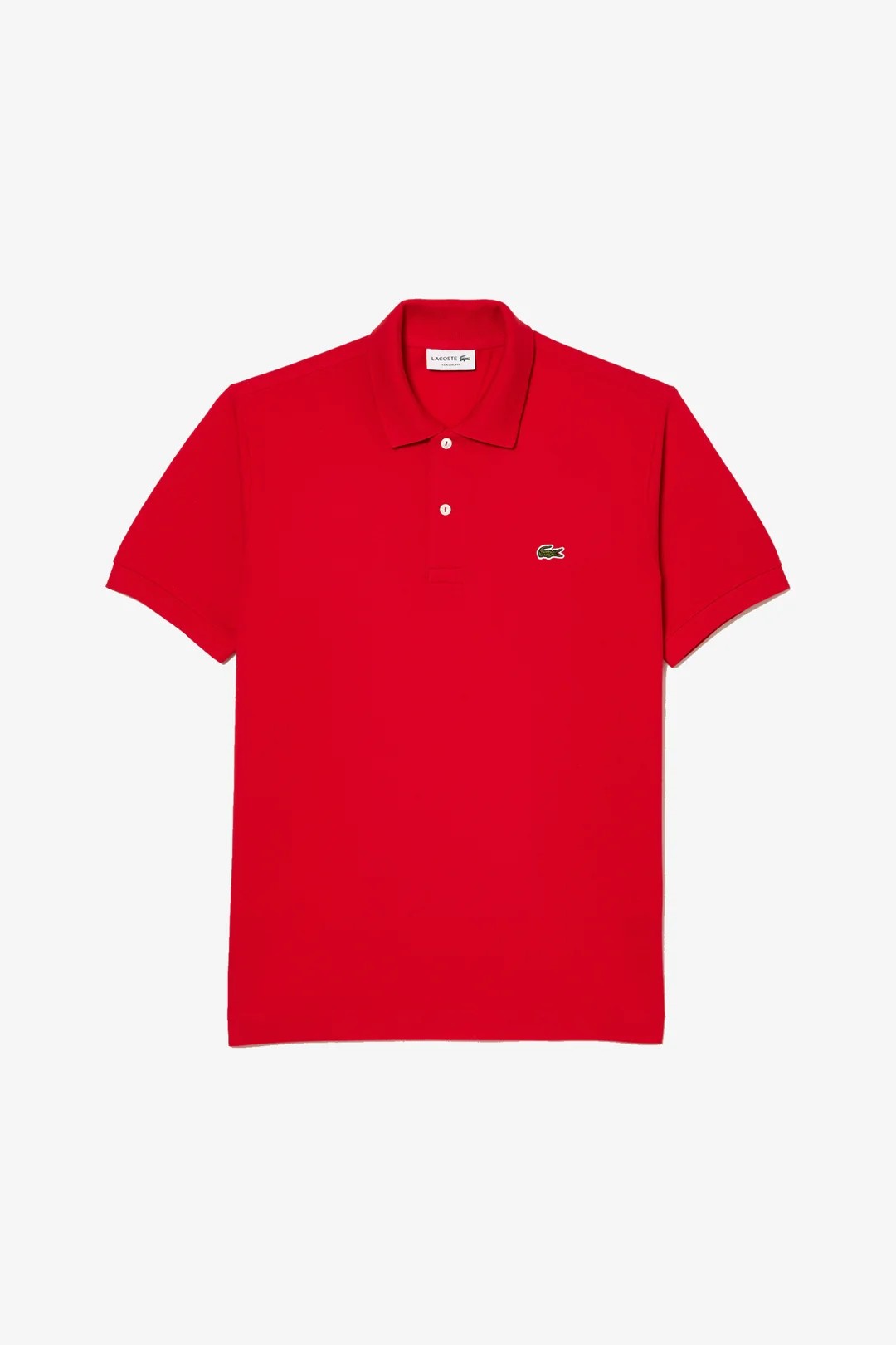 Original L.12.12 Petit Pique Cotton Polo T-Shirt - Red