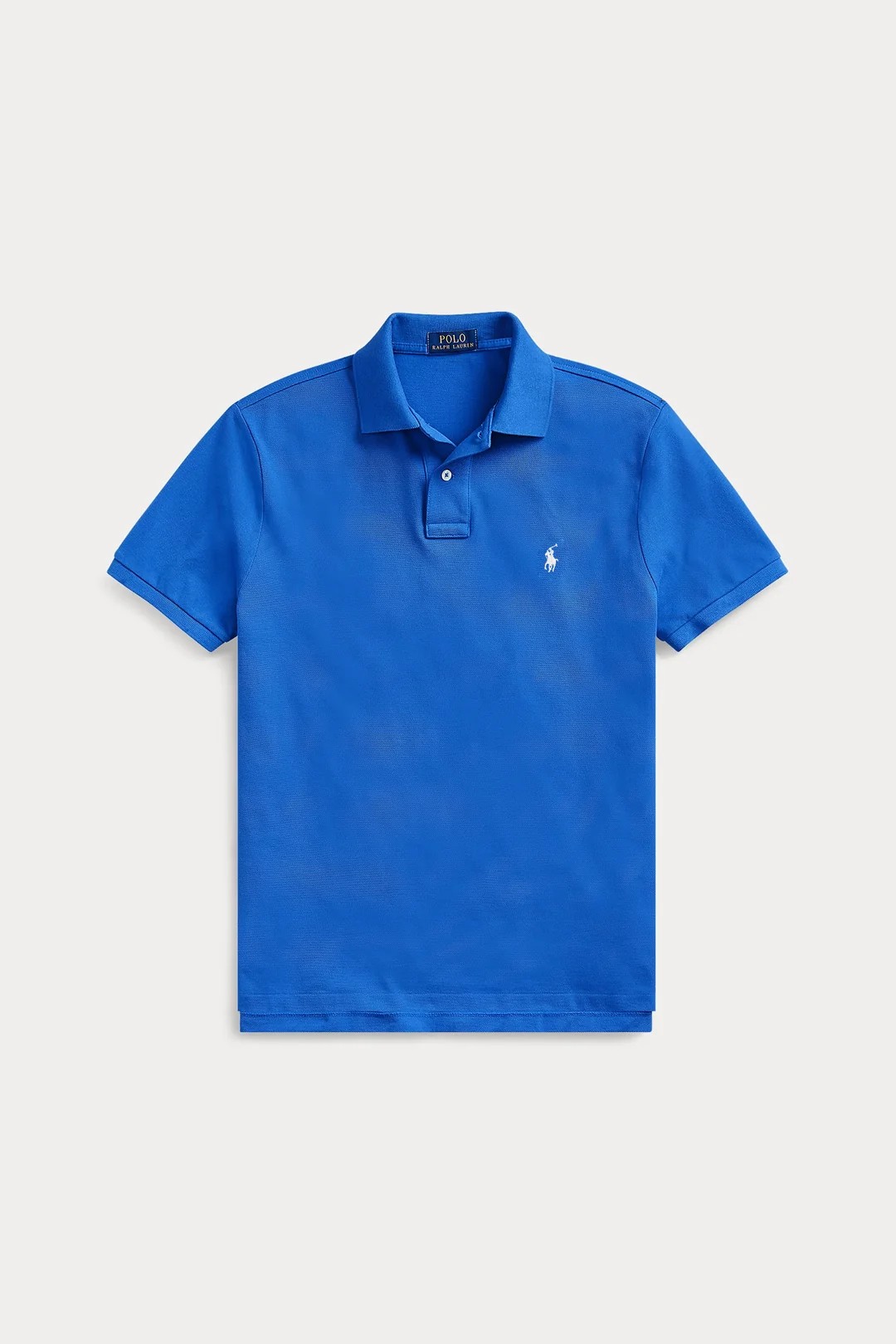 Ralp Lauren The Iconic Mesh Polo T-Shirt - Blue