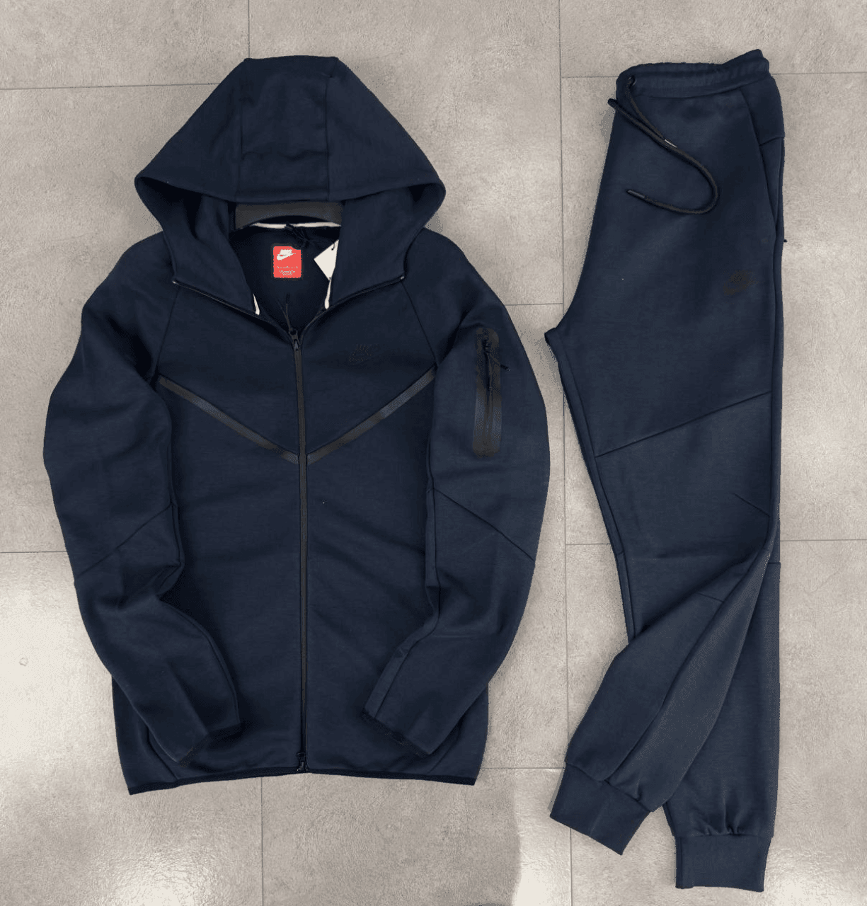 Tech Fleece SS'25 Windrunner Tracksuit - Navy Blue
