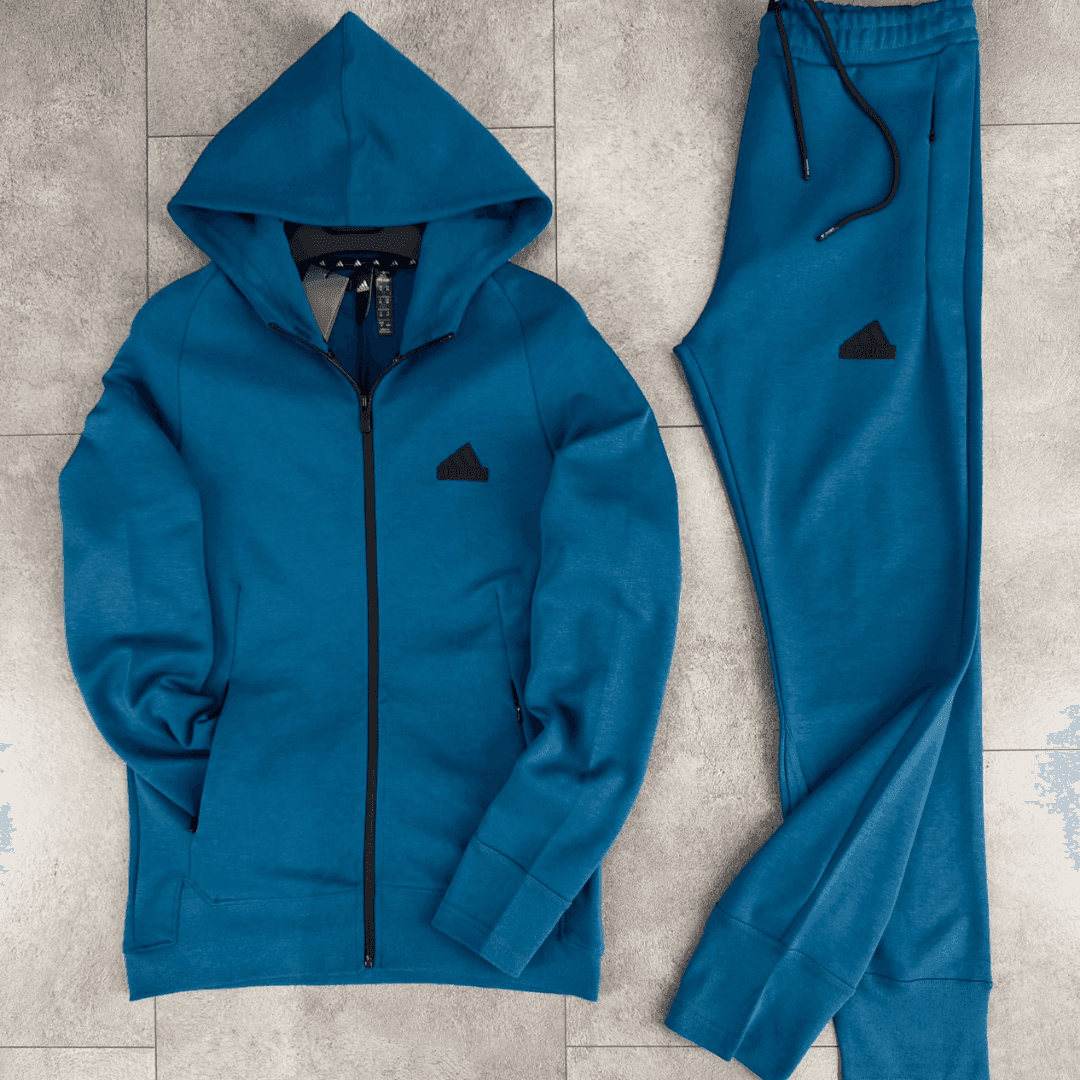 Stripe ZN Tracksuit - Petrol