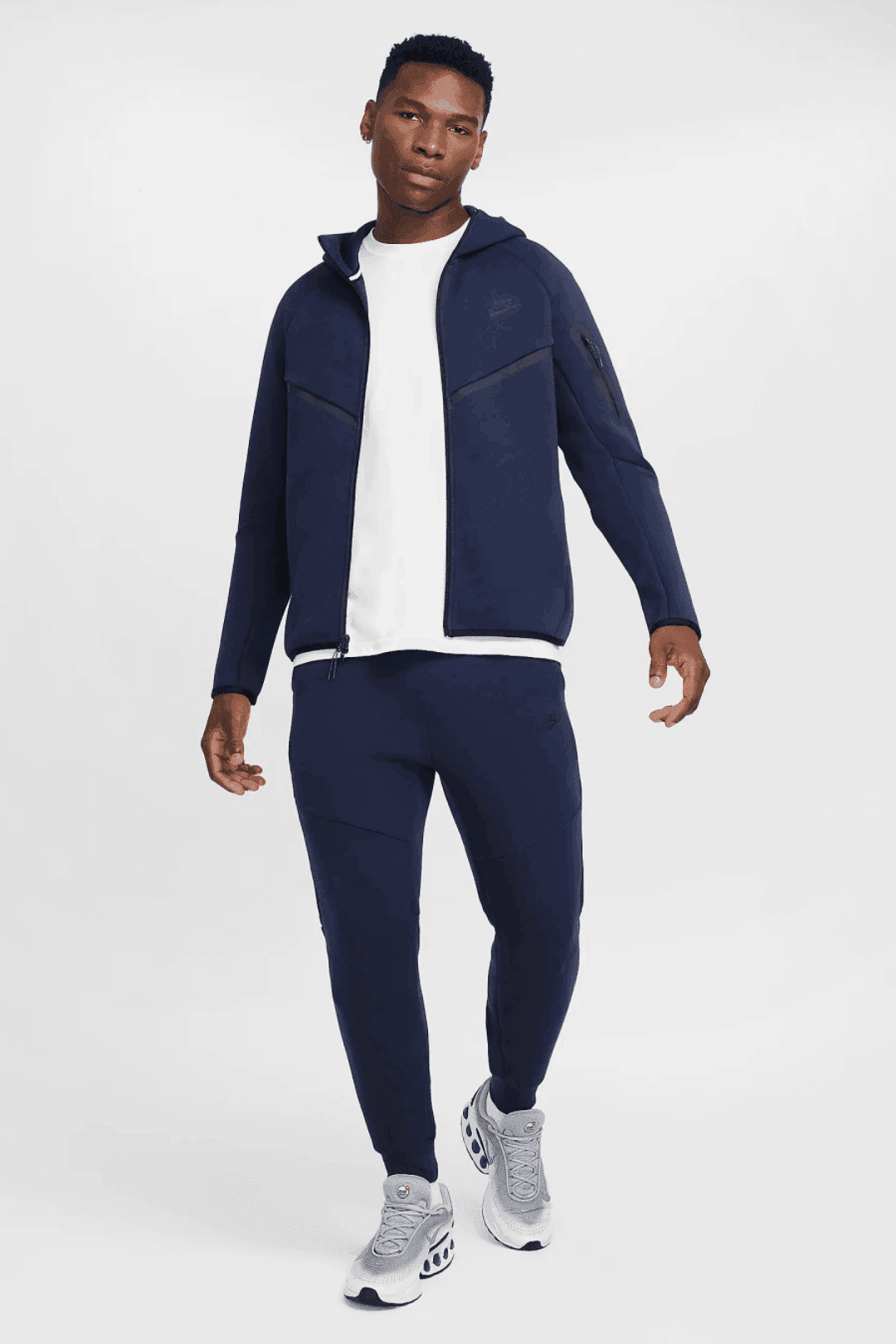 Nike Tech Fleece SS'25 Windrunner Tracksuit - Navy Blue