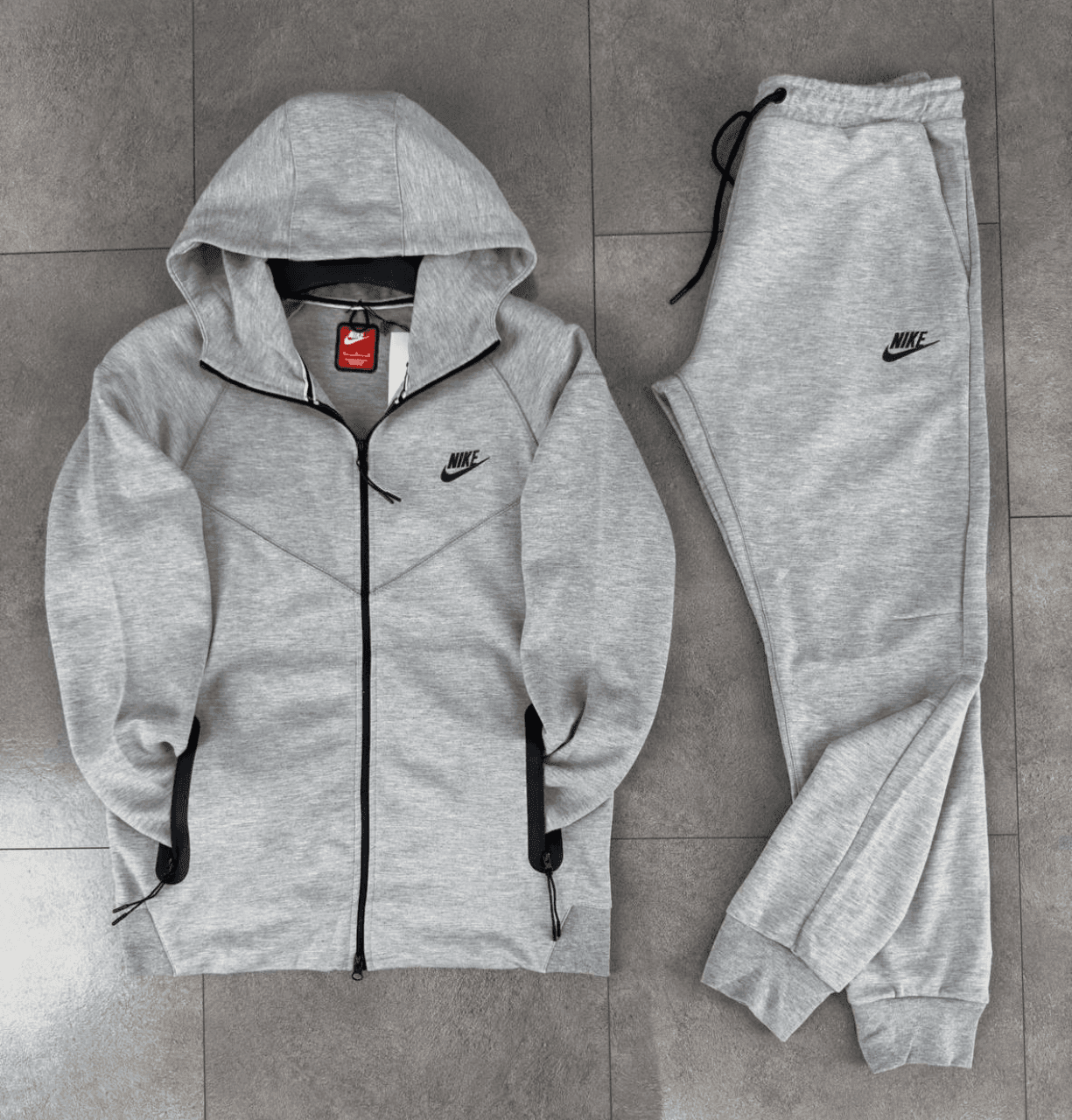 Tech Fleece SS'24 Tracksuit - Grey