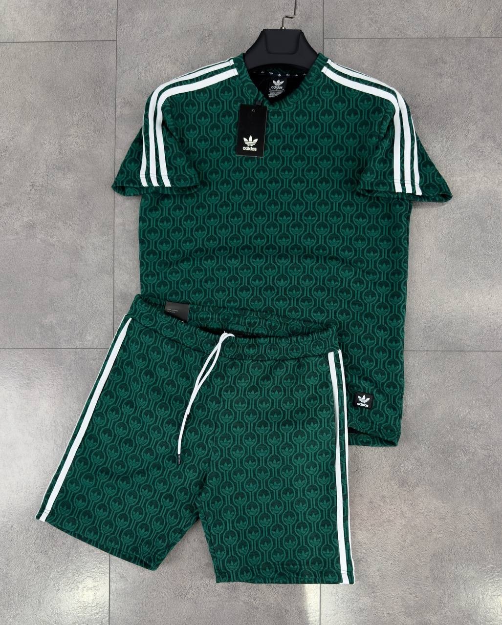 Monogram Logo Summer Set - Yeşil