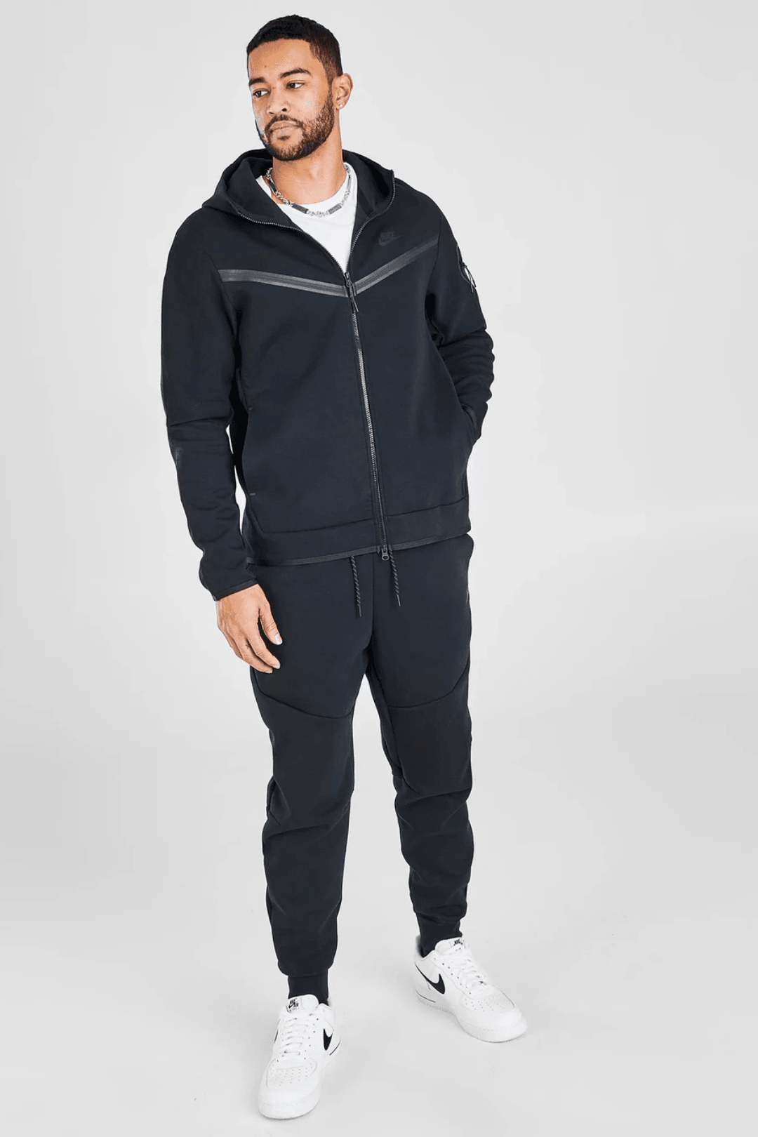 Nike Tech Fleece SS'23 Tracksuit - Black