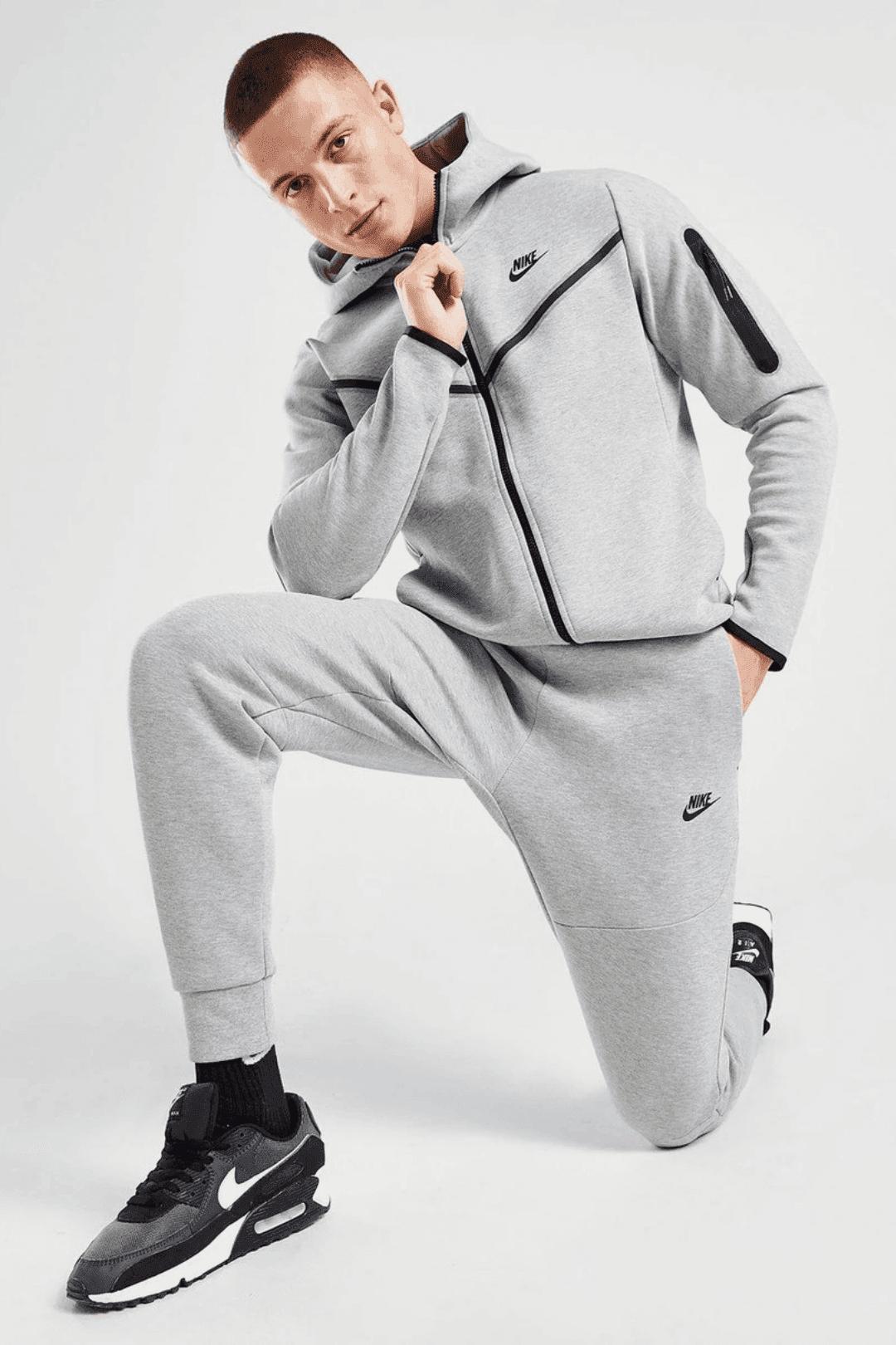 Nike Tech Fleece SS'23 Tracksuit - Grey