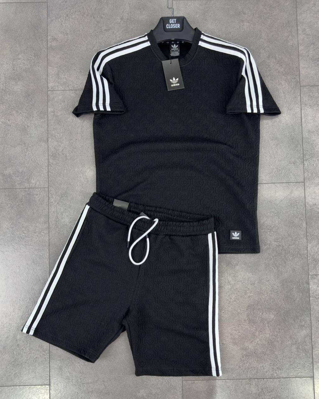 Monogram Logo Summer Set - Siyah