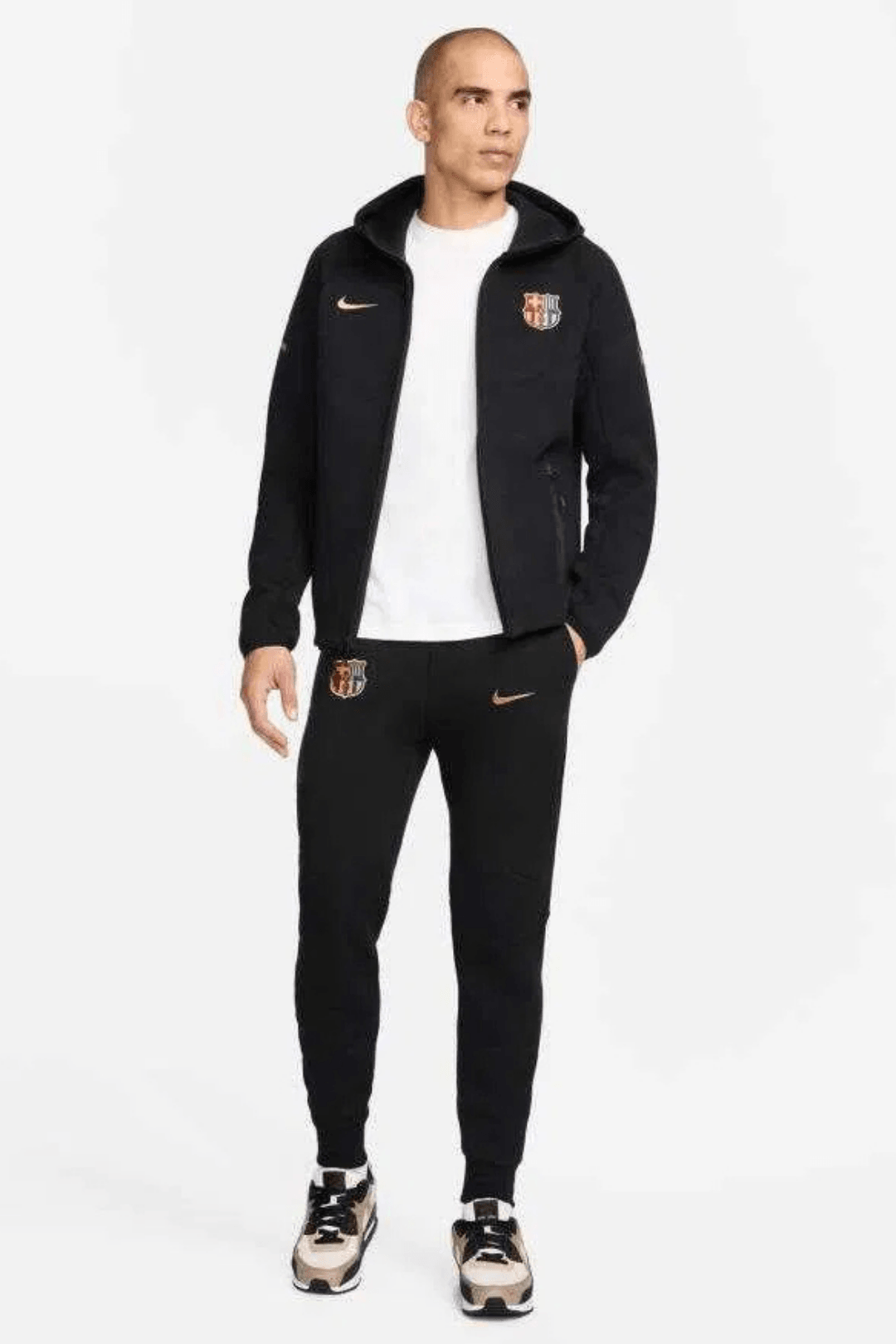 Nike Tech Fleece x Barcelona Tracksuit - Black