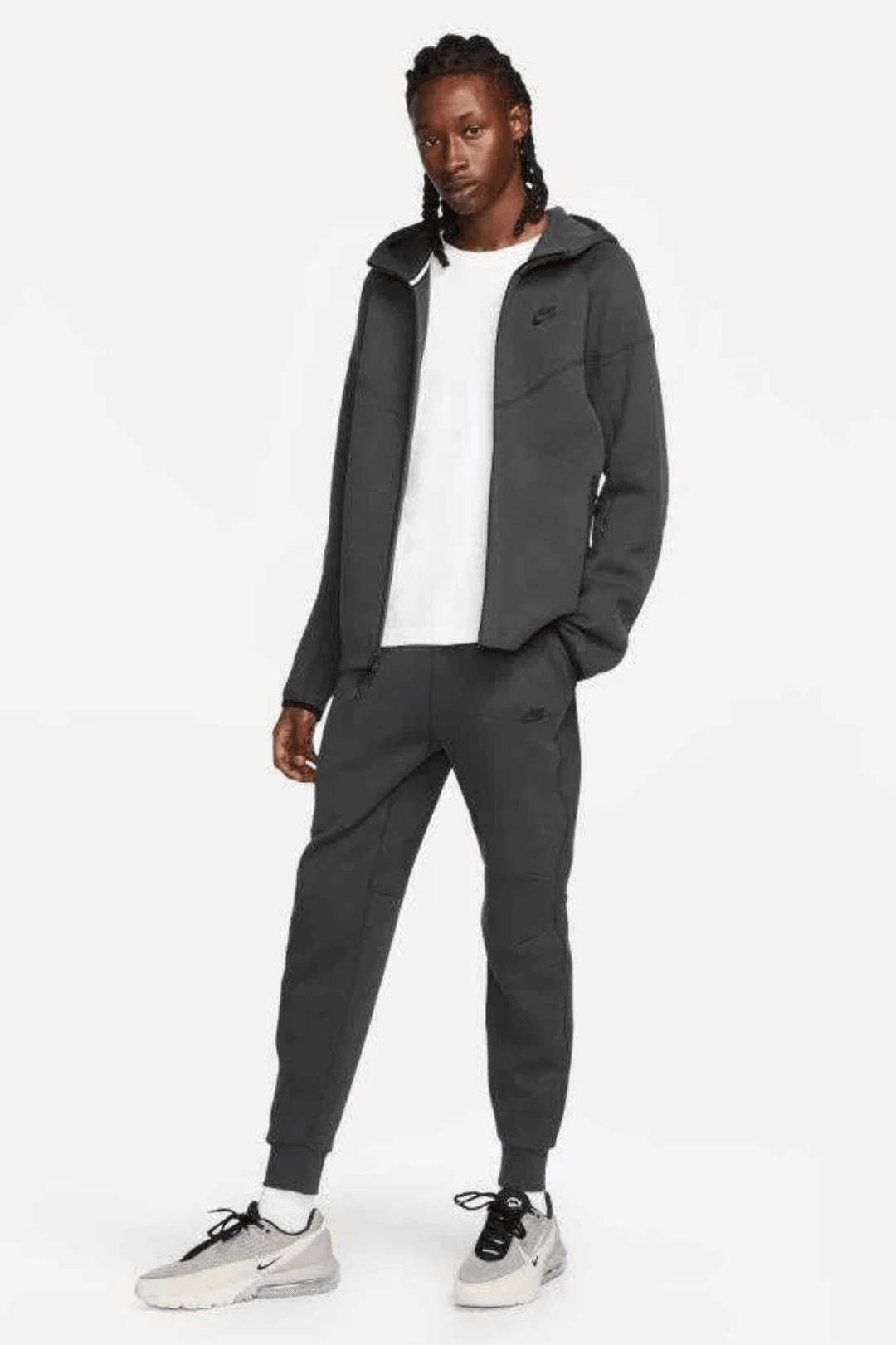 Nike Tech Fleece SS'24 Tracksuit - Smoke