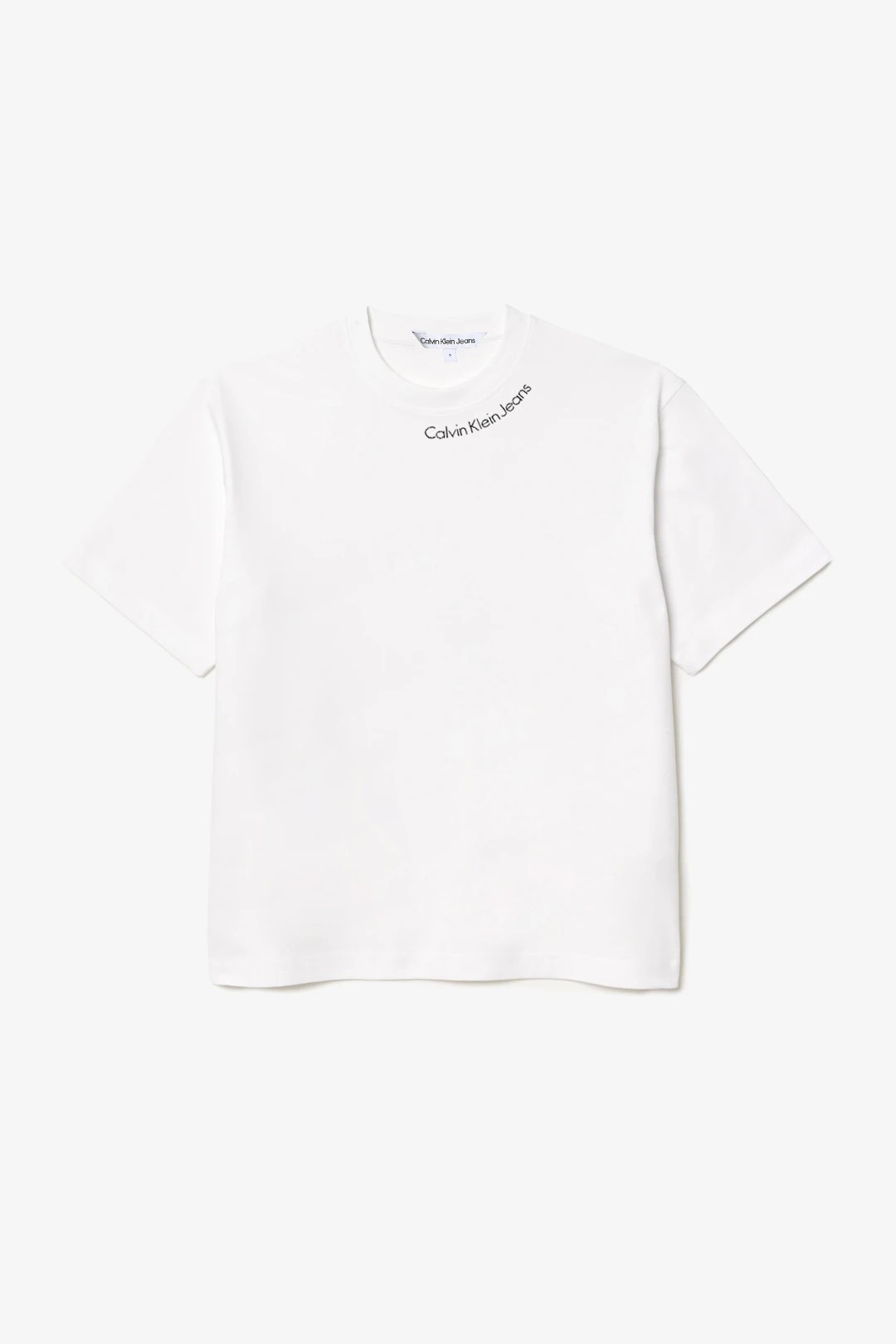YK Embroid Tshirt - Beyaz