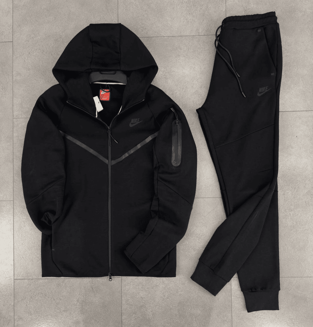Tech Fleece SS'25 Windrunner Tracksuit - Black