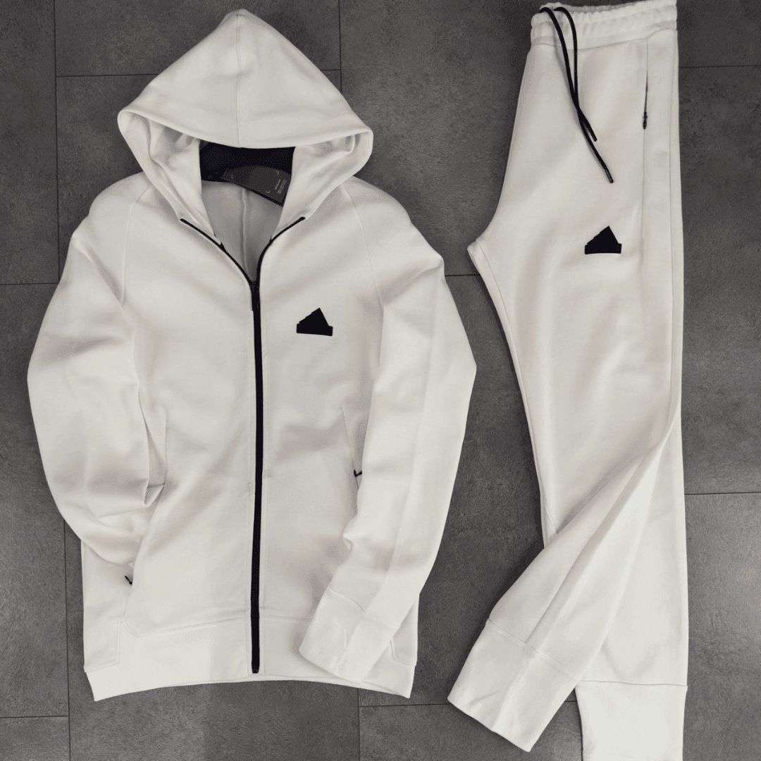Stripe ZN Tracksuit - White