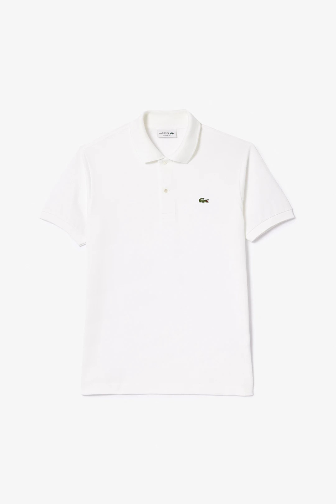 Original L.12.12 Petit Pique Cotton Polo T-Shirt - White