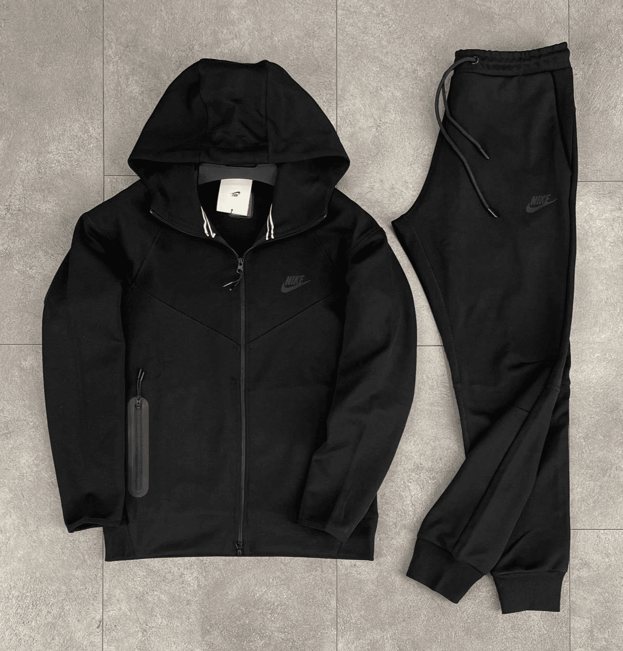 Tech Fleece SS'24 Tracksuit - Black