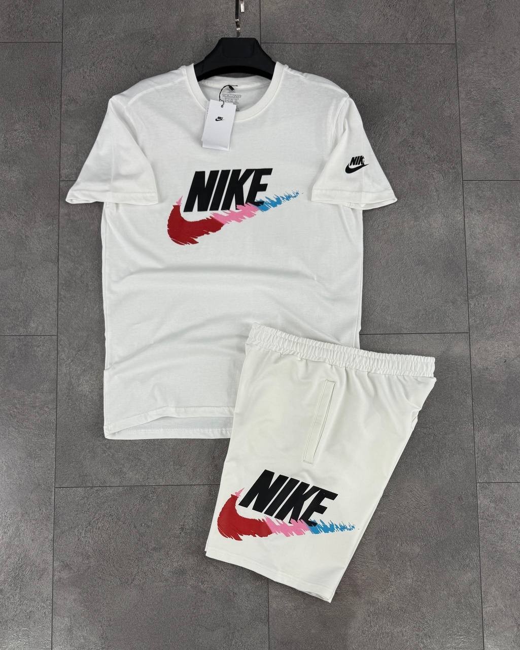 Nike Premium Graphic Summer Set - Beyaz