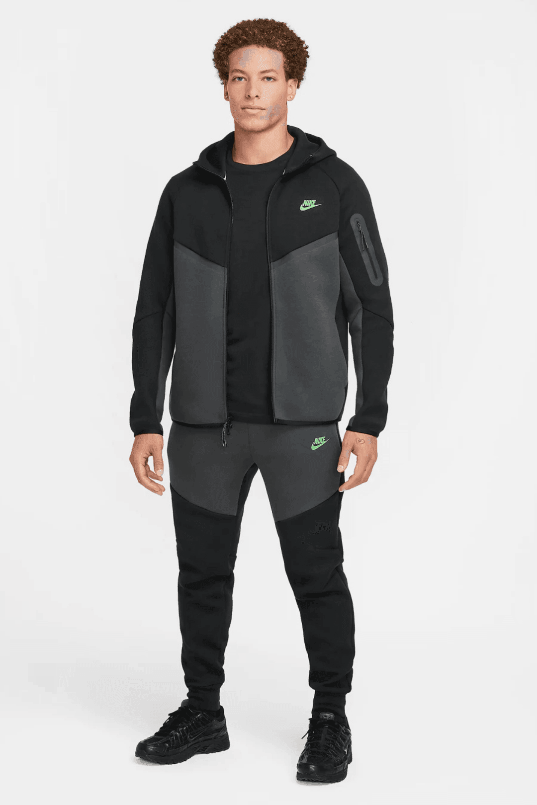 Nike Tech Fleece SS'25 Windrunner Tracksuit - Neon