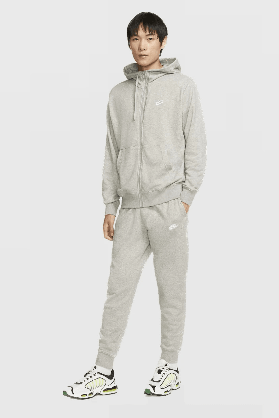 Nike Club Fleece Cotton Tracksuit - Grey