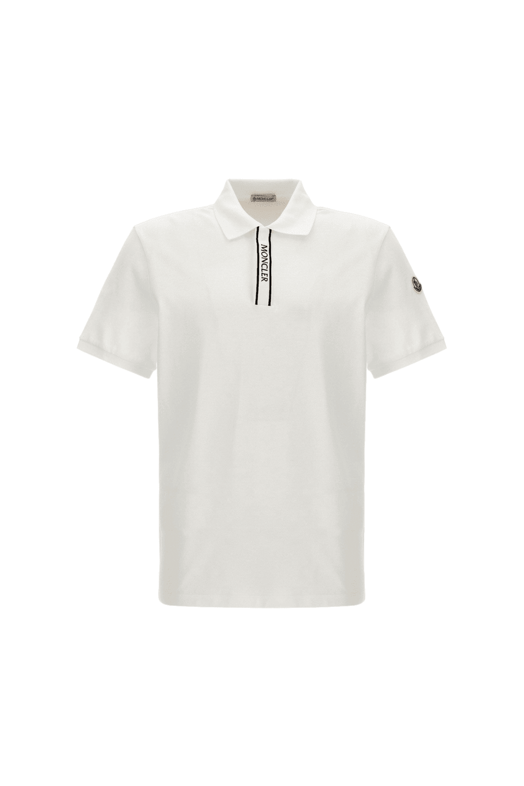 Moncler Revesible Polo Tshirt - Beyaz