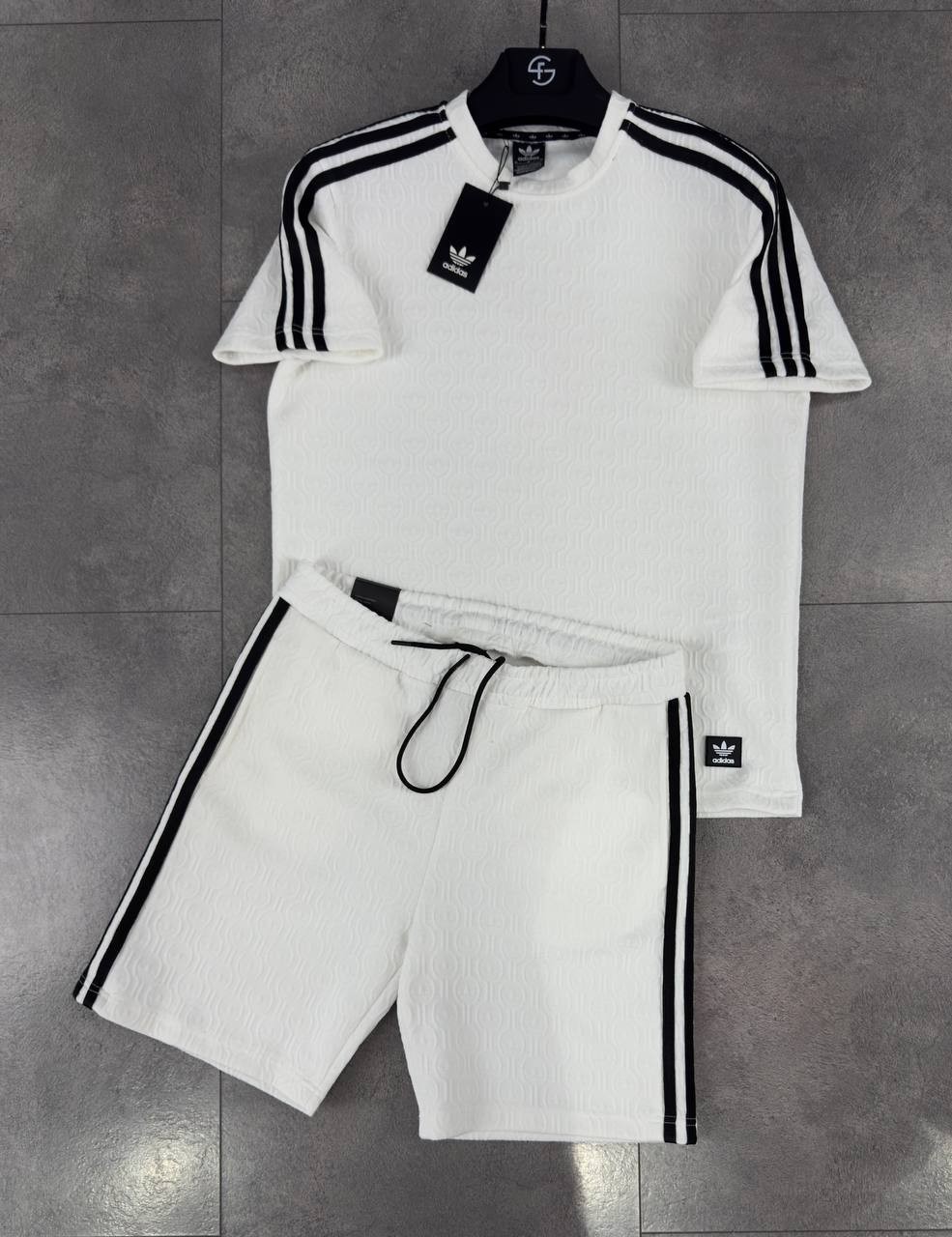 Monogram Logo Summer Set - Beyaz