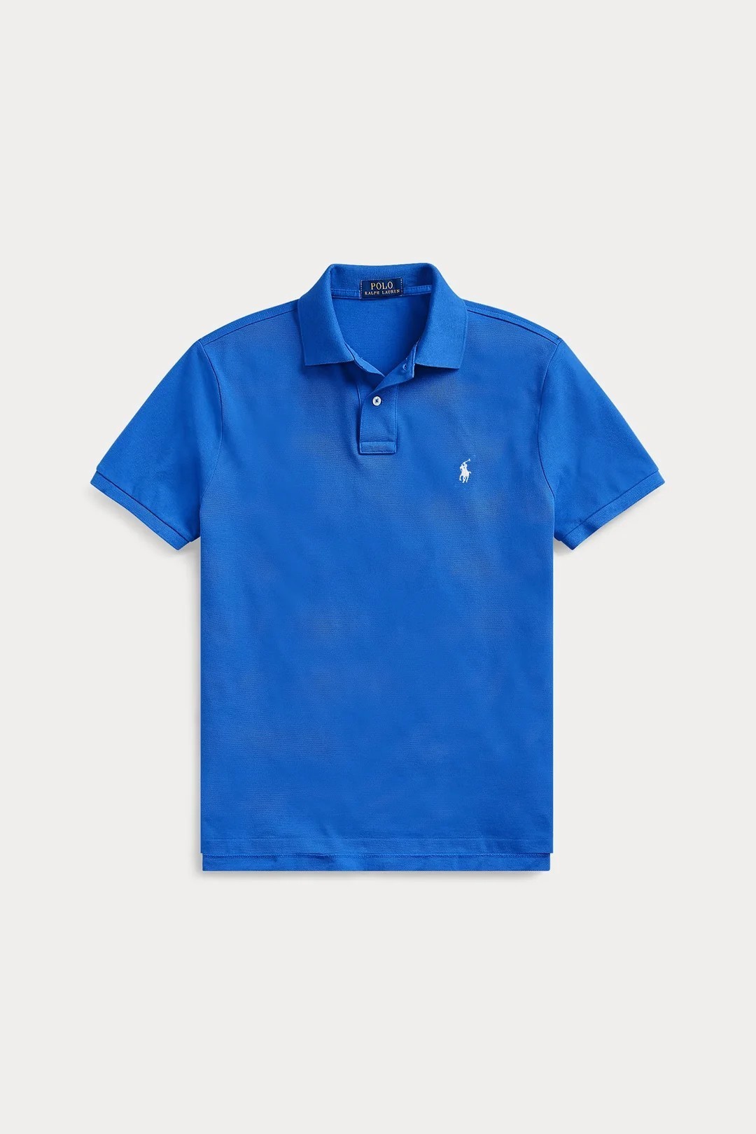 The Iconic Mesh Polo T-Shirt - Blue
