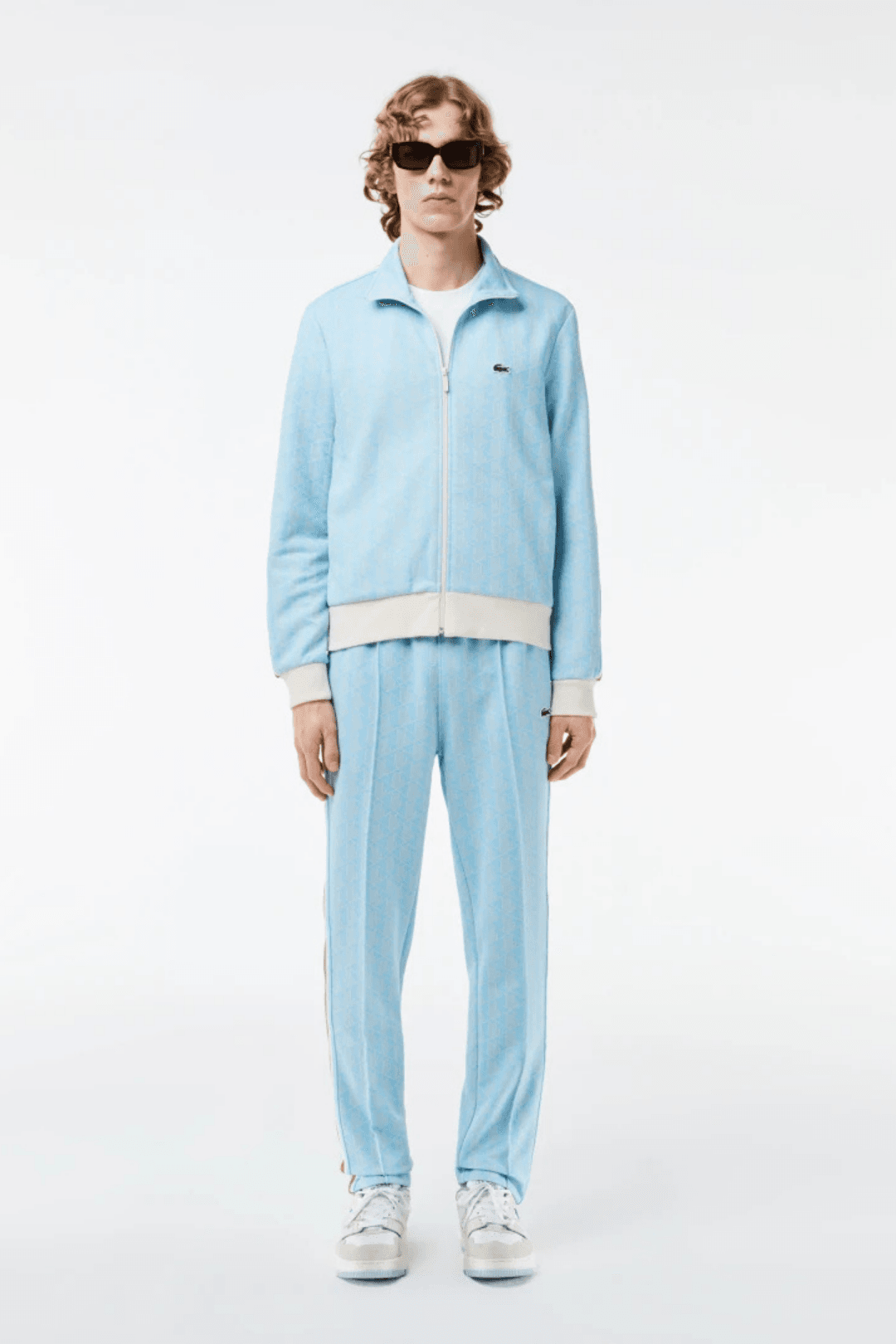 Lacoste Monogram Tracksuit - Baby Blue