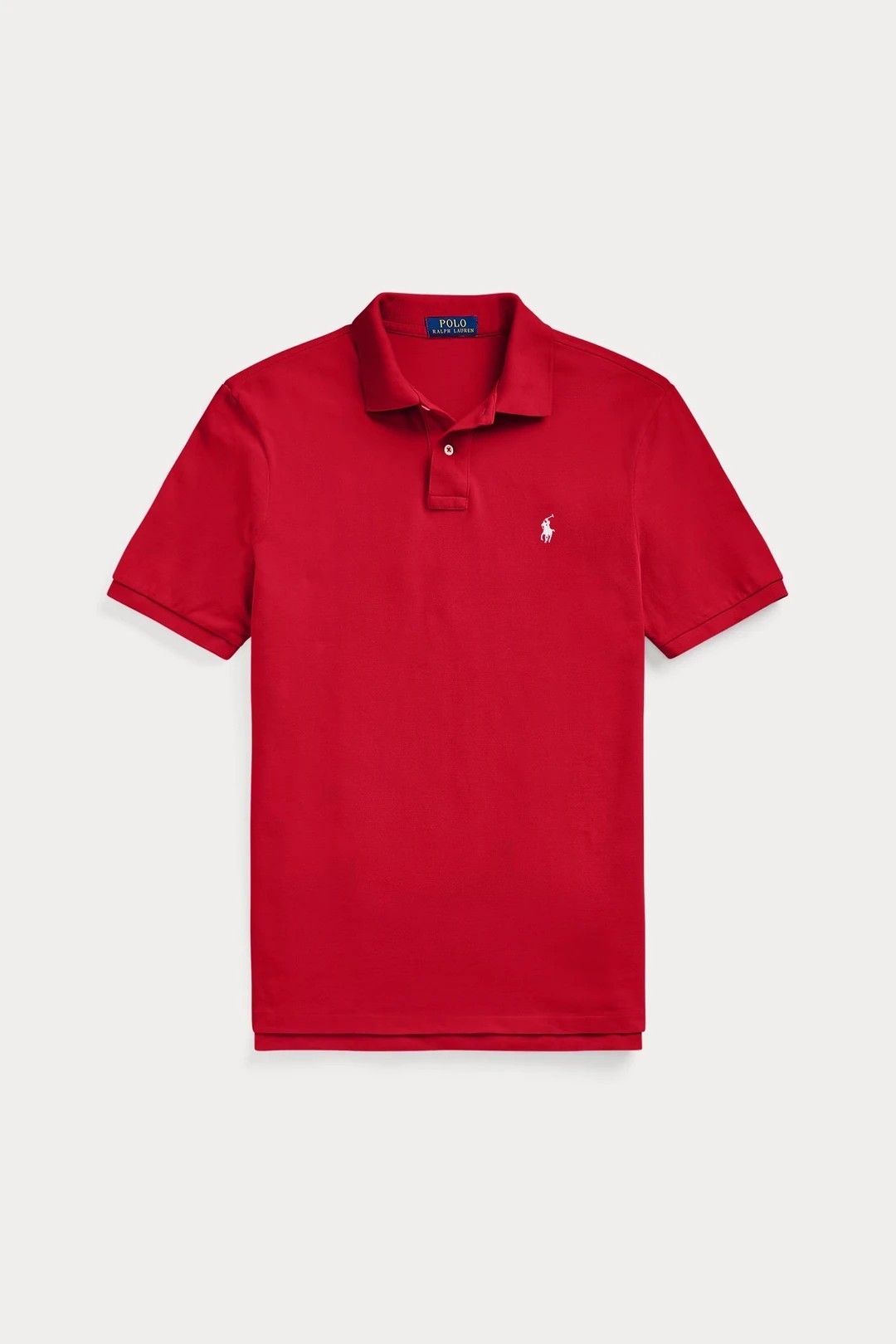 Ralp Lauren The Iconic Mesh Polo T-Shirt - Red