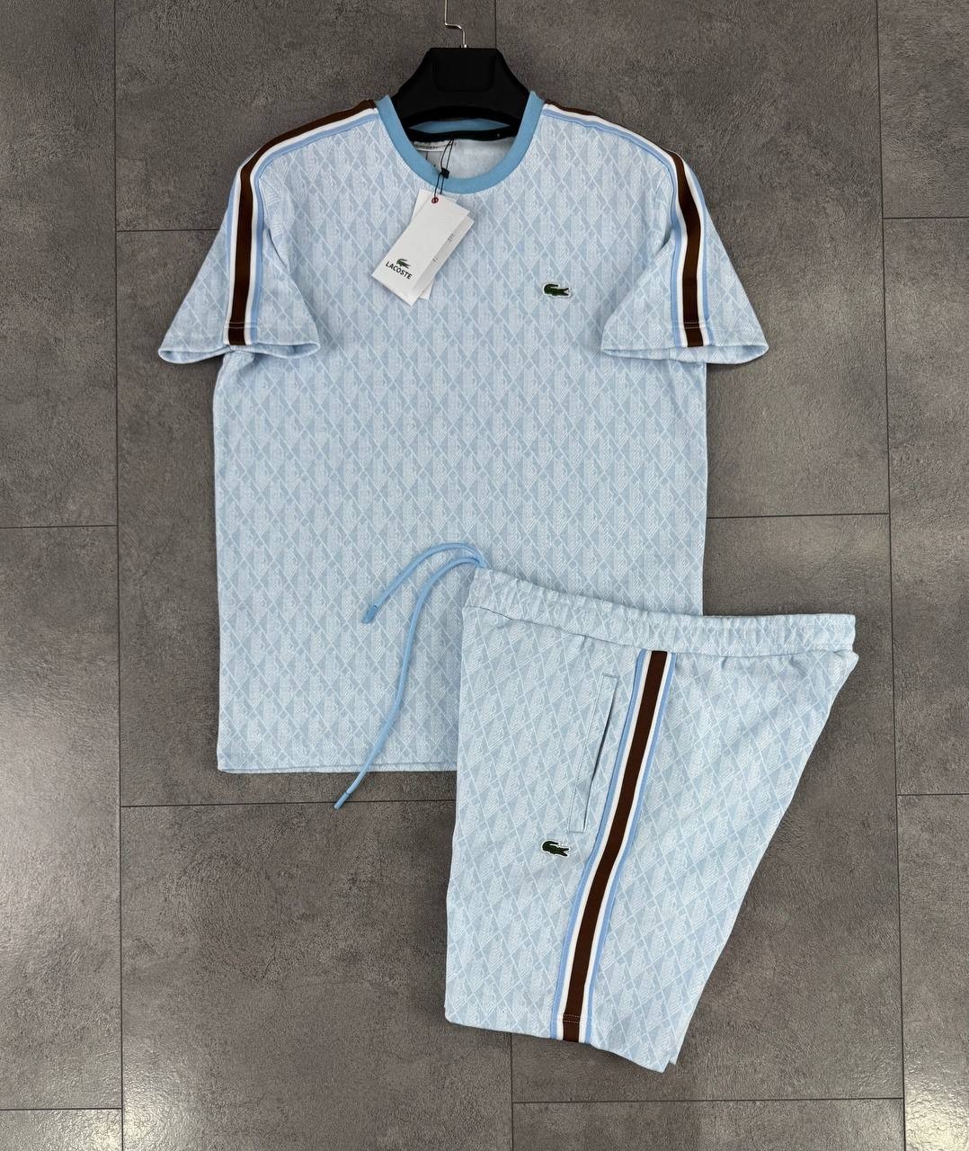 Lacoste Monogram Summer Set - Bebe Mavi
