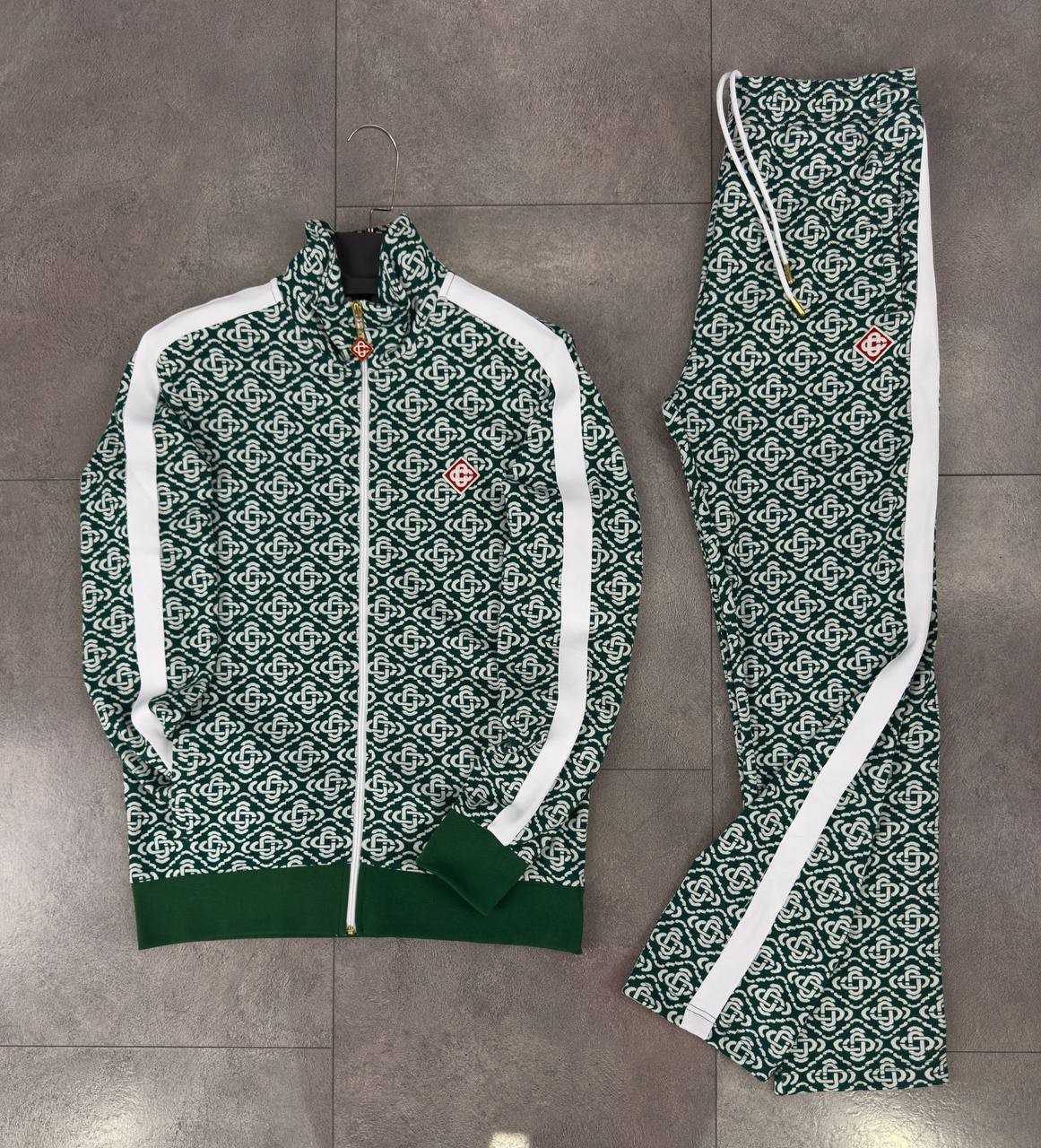 Monogram Tracksuit - Green