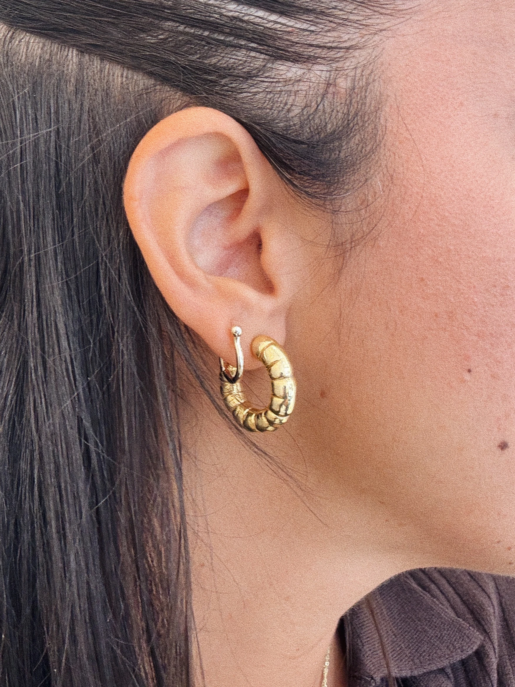 Loop Küpe | 925 Ayar Gümüş