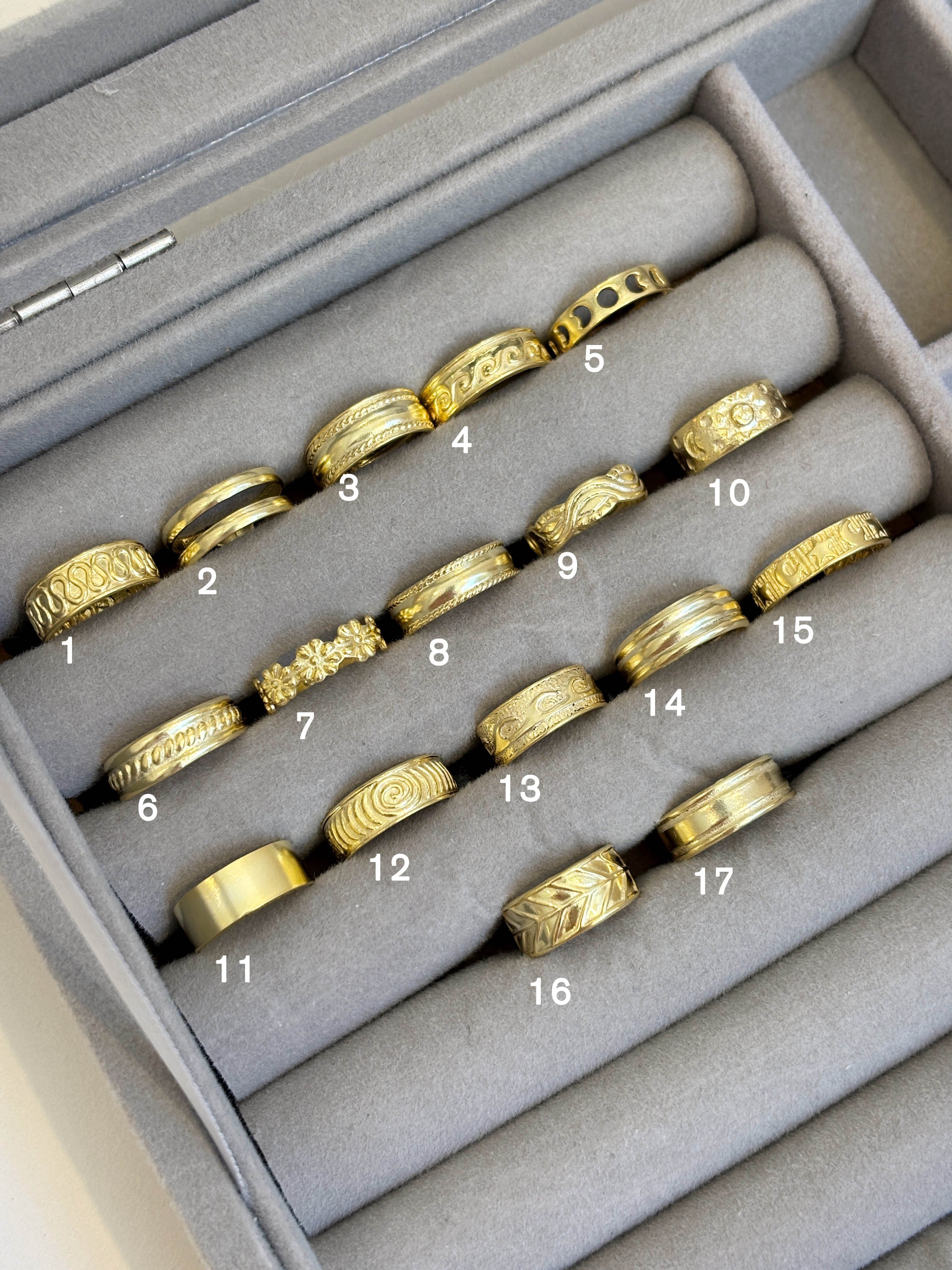 Gold Ayak Parmağı Yüzük | 925 Ayar Gümüş
