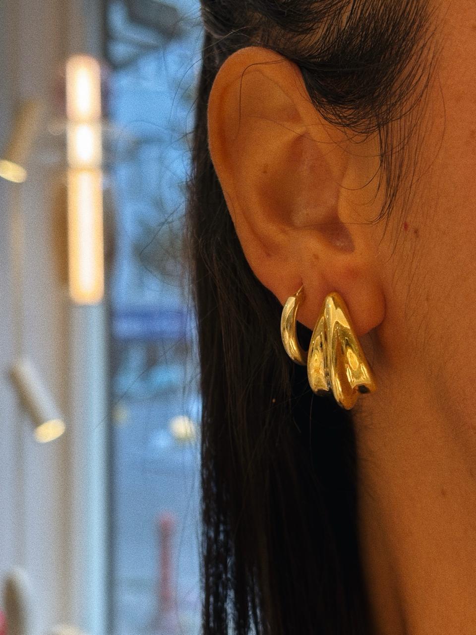 Lümen Küpe | 925 Ayar Gümüş