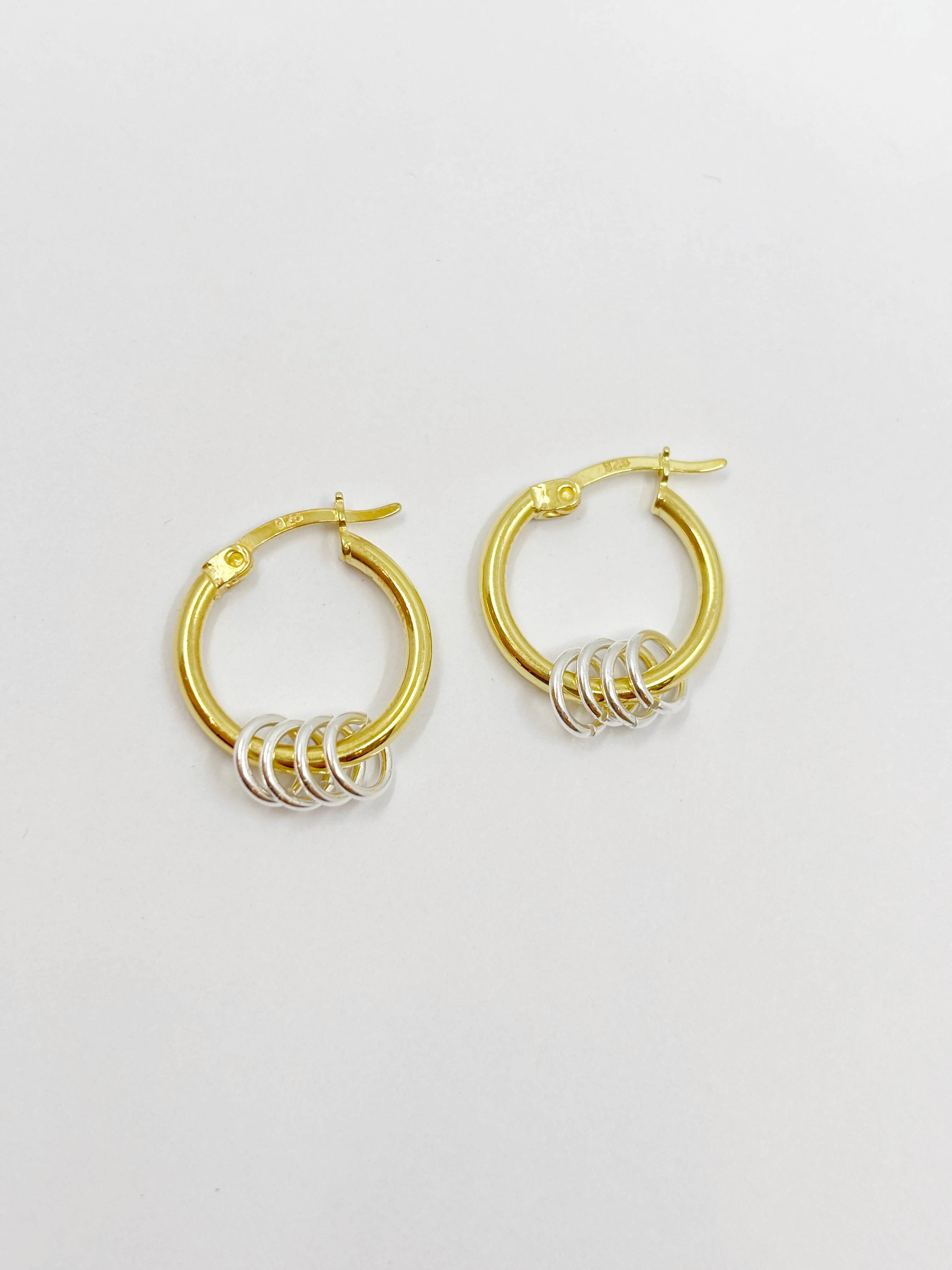 Tangle Mix Küpe | 925 Ayar Gümüş