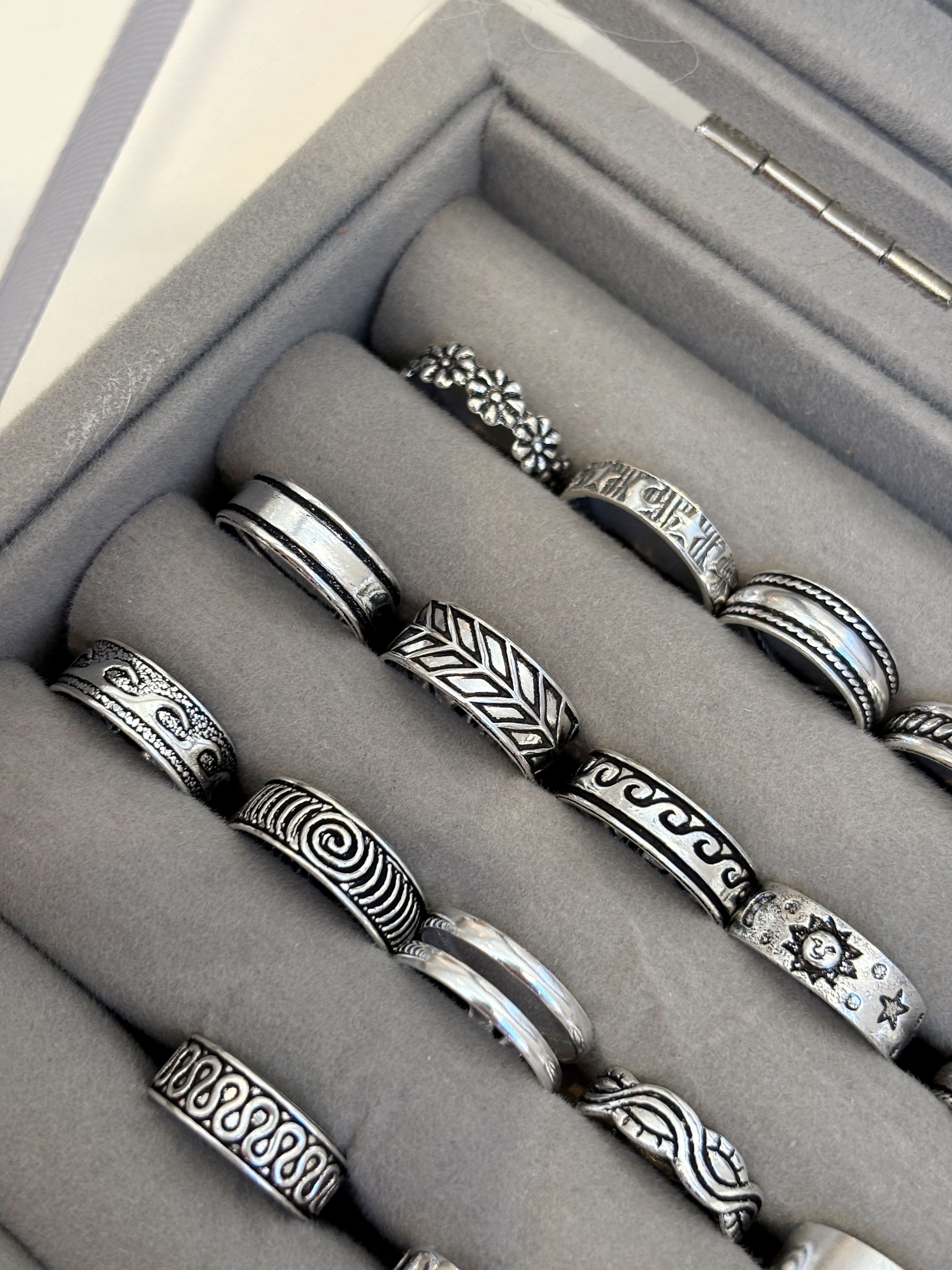 Silver Ayak Parmağı Yüzük | 925 Ayar Gümüş