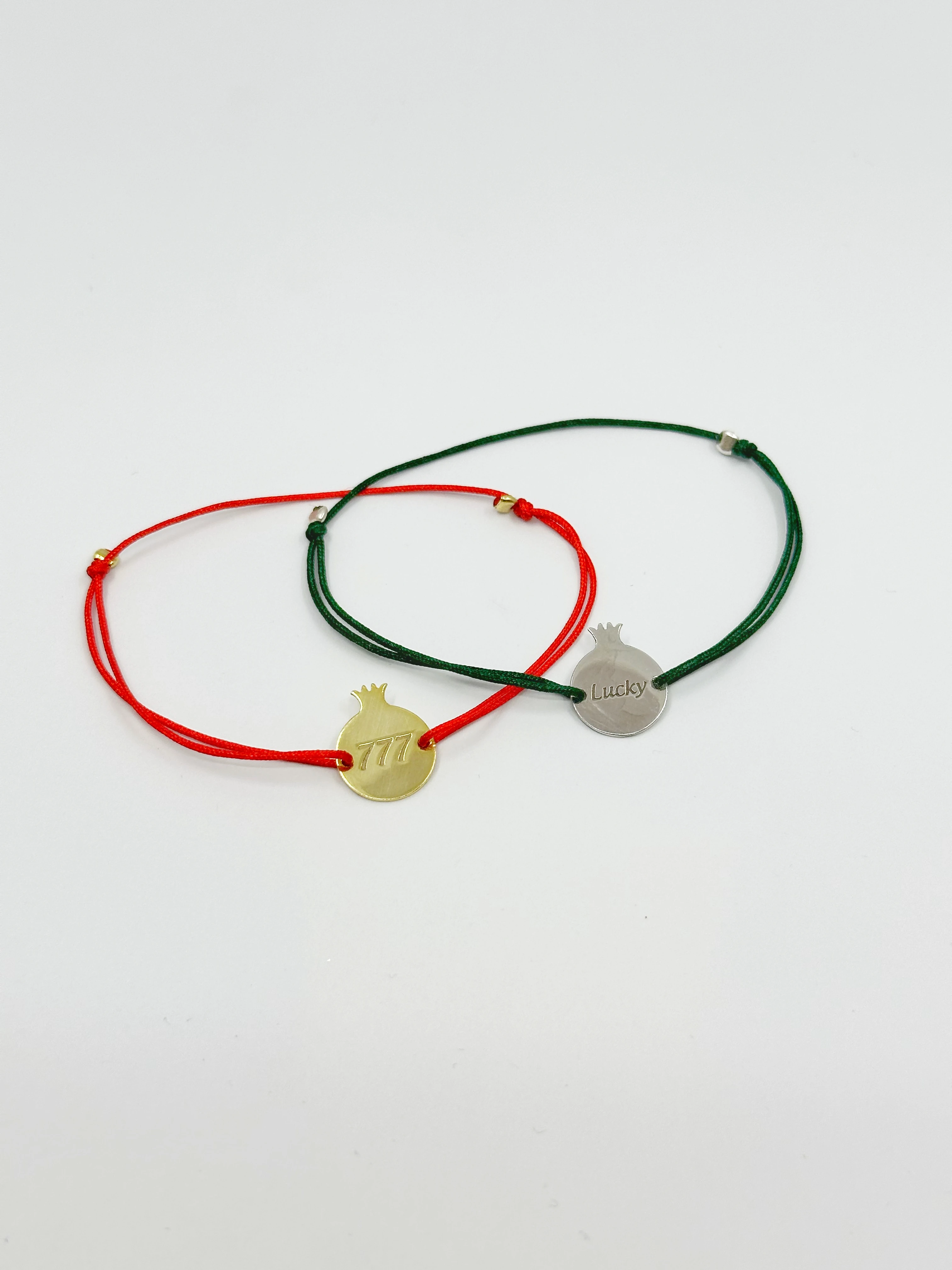 İsme Özel Yılbaşı Nar Bileklik | 925 Ayar Gümüş