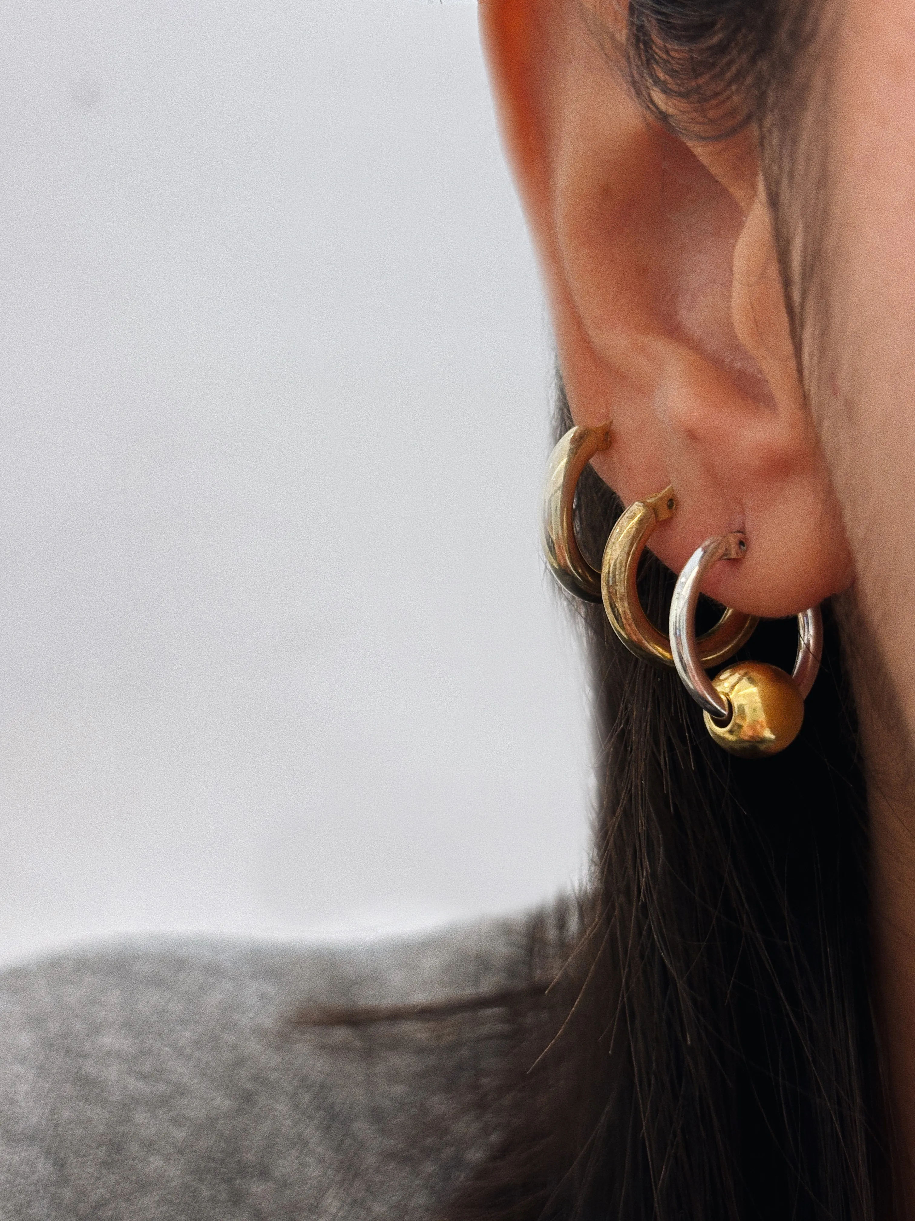 Core Mix Küpe | 925 Ayar Gümüş