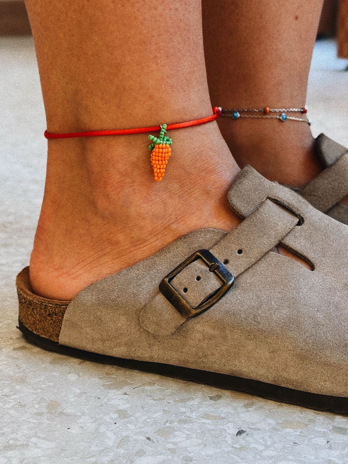 Armut Parlak İp Bileklik - Halhal | 925 Ayar Gümüş