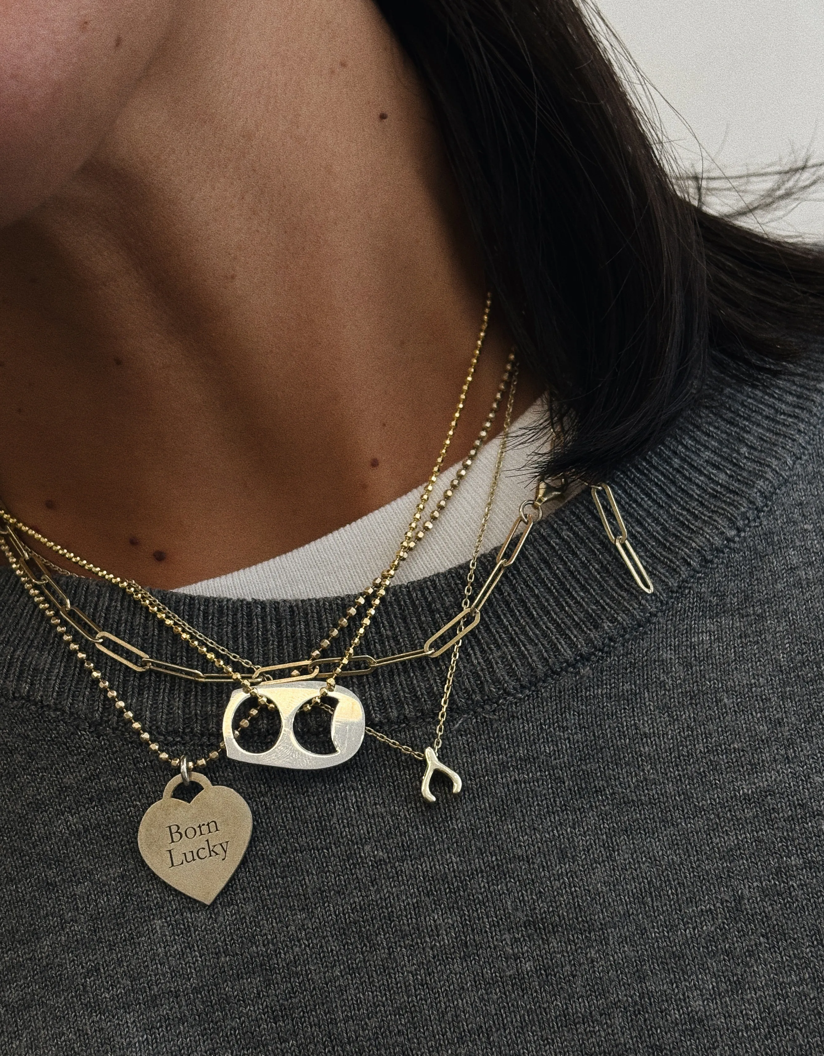 Soda Tab Mix Kolye | 925 Ayar Gümüş