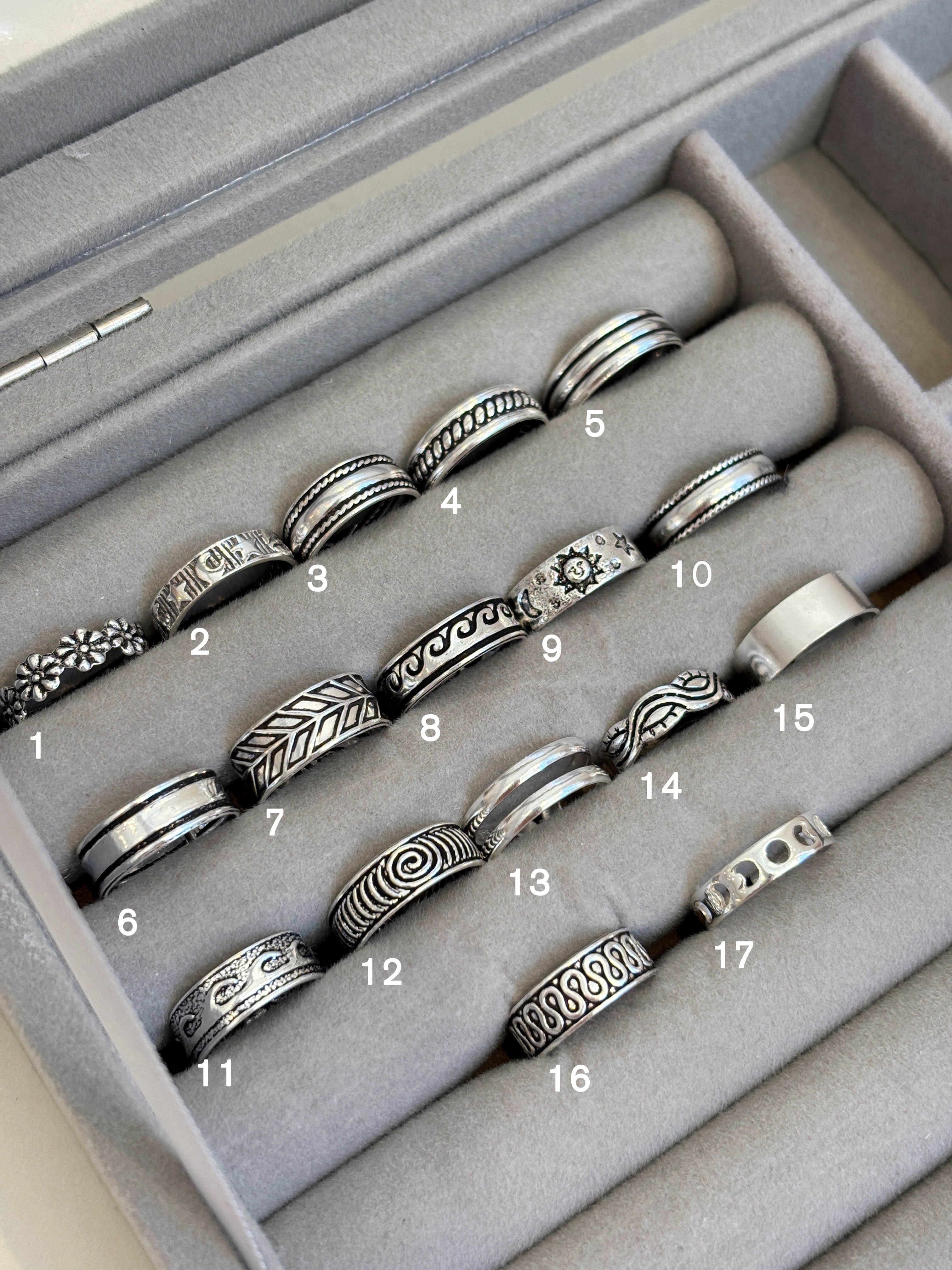 Silver Ayak Parmağı Yüzük | 925 Ayar Gümüş