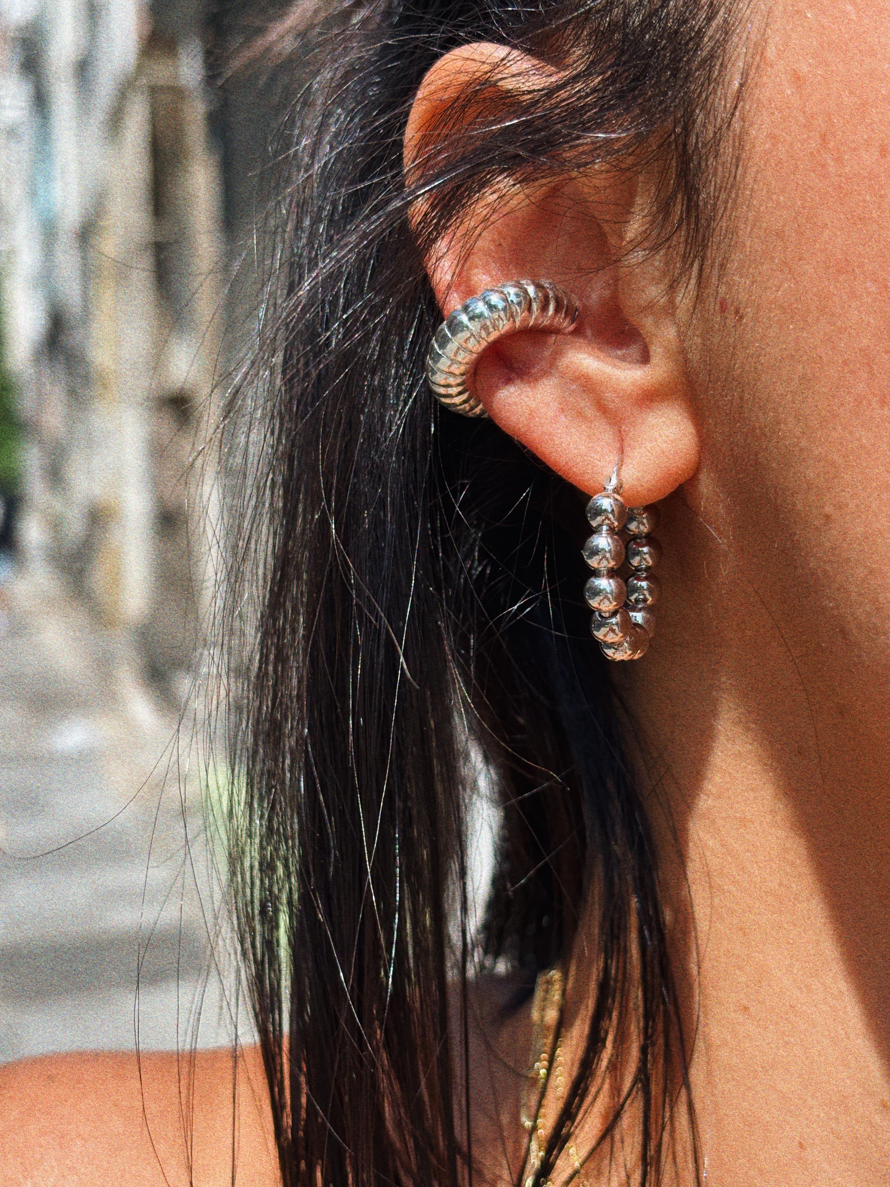 İthal Ear Cuff | 925 Ayar Gümüş