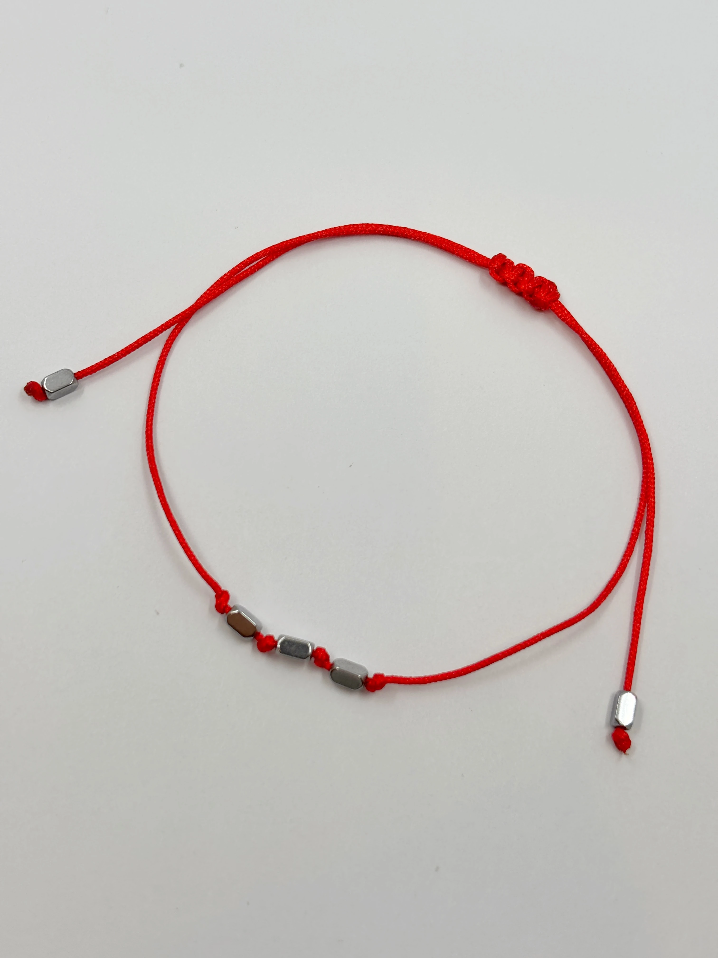 Dikdörtgen Hematit Bileklik 