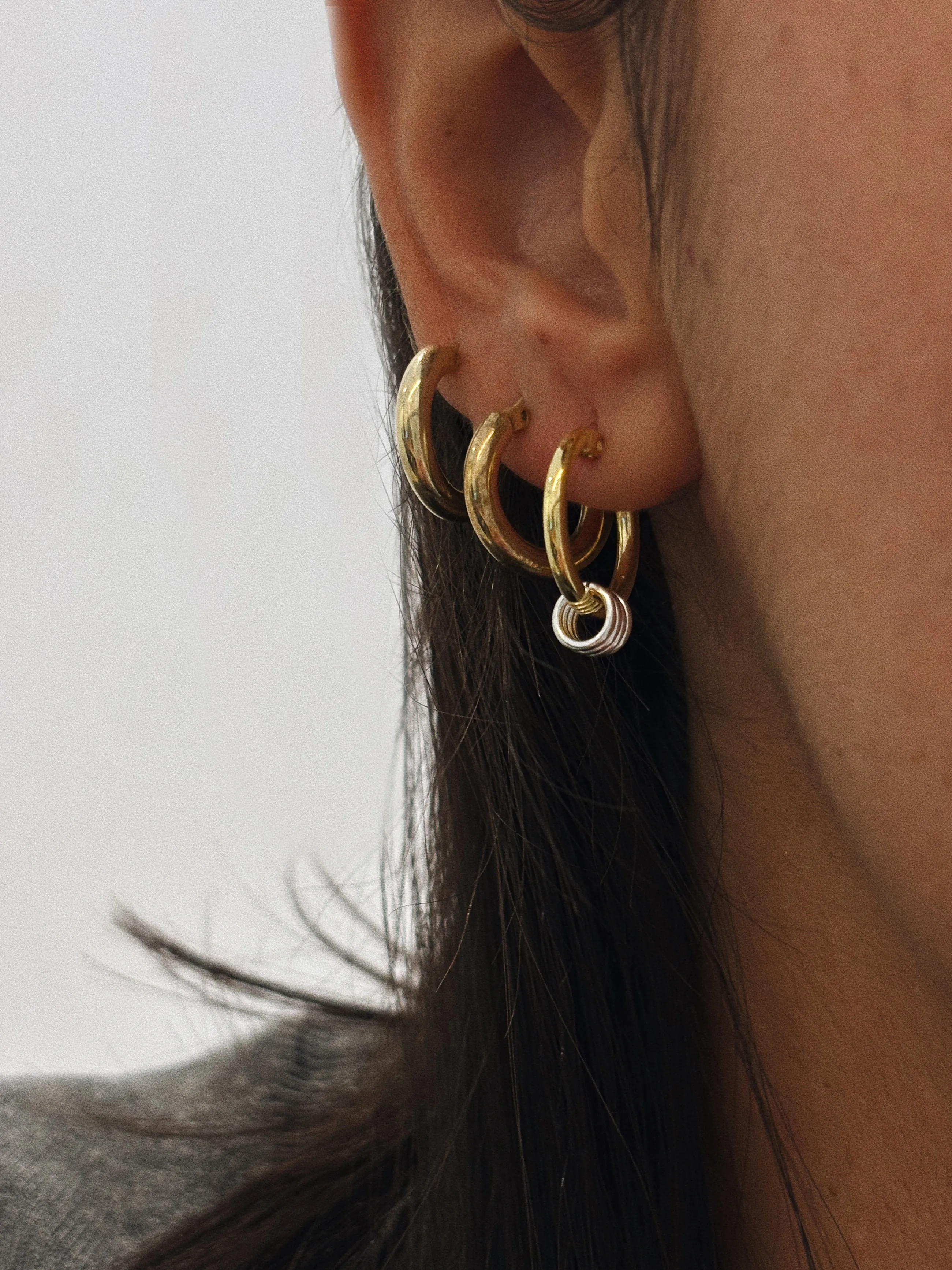 Tangle Mix Küpe | 925 Ayar Gümüş