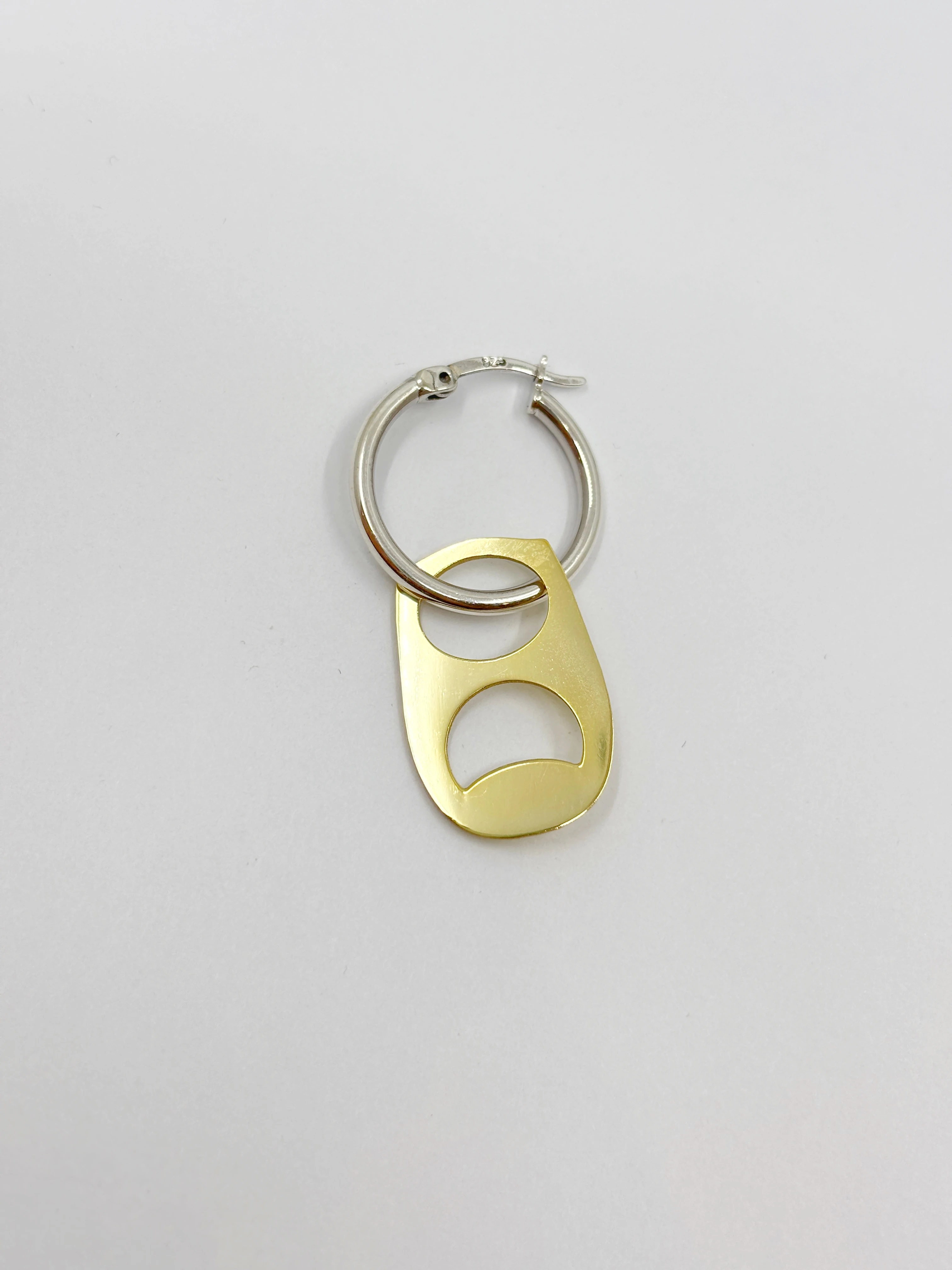 Soda Tab Mix Küpe | 925 Ayar Gümüş